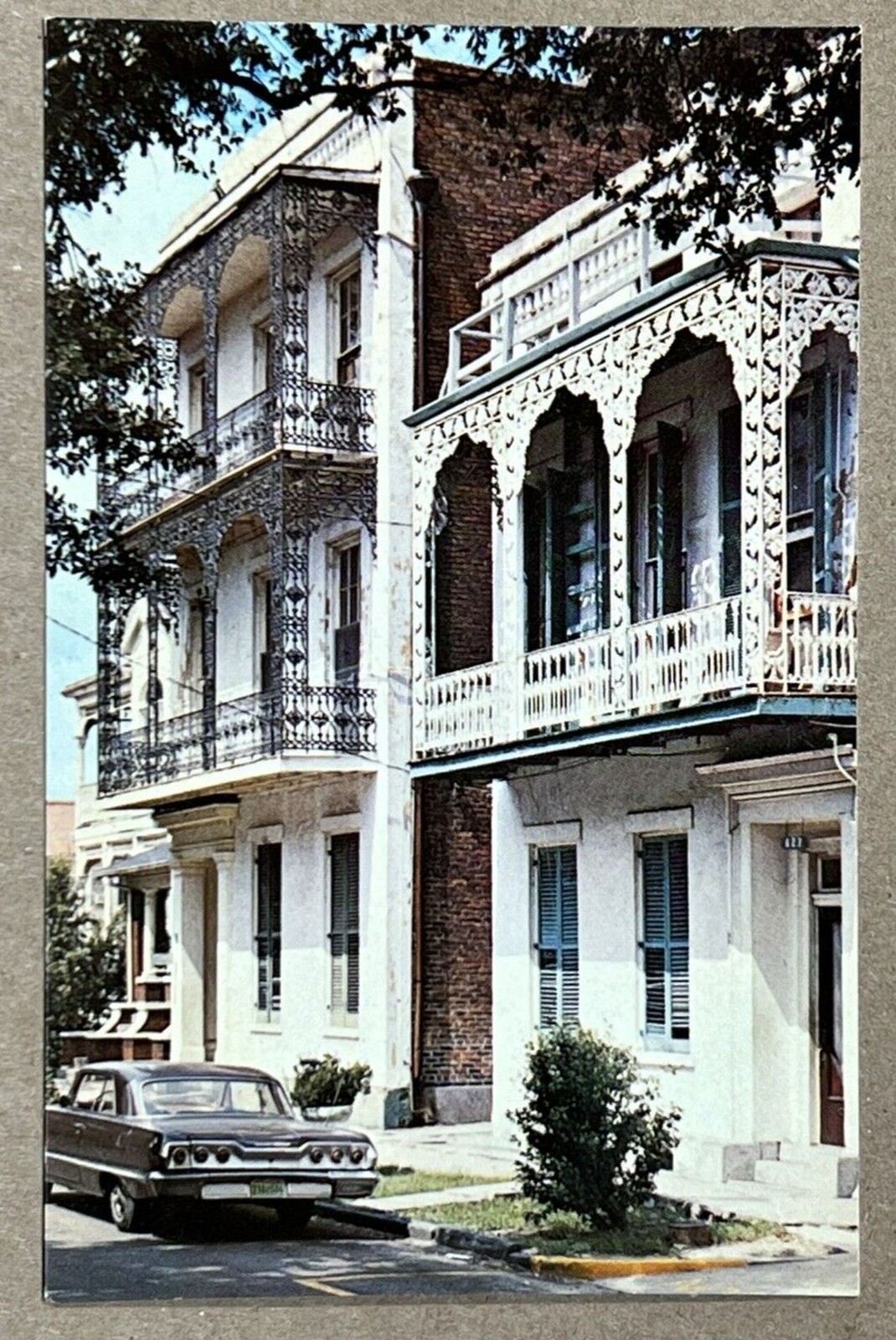 New Orleans Ante-Bellum Homes Esplande Ave Vintage Postcard 1960s New Orleans Ante-Bellum Homes Esplande Ave Vintage Postcard 1960s