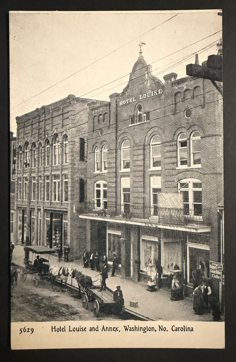 Hotel Louise and Annex Washington North Carolina c. 1910s Divided Back Postcard Hotel Louise and Annex Washington North Carolina c. 1910s Divided Back Postcard