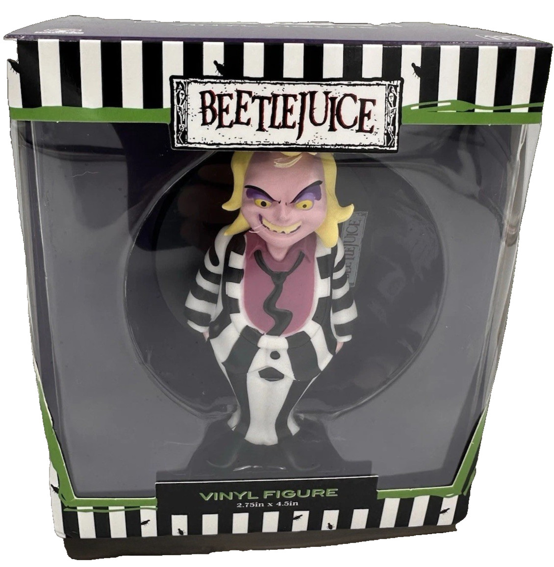 Beetlejuice Vinyl Figure 4.5 in CultureFly Collectible Horror Movie Decor Beetlejuice Vinyl Figure 4.5 in CultureFly Collectible Horror Movie Decor