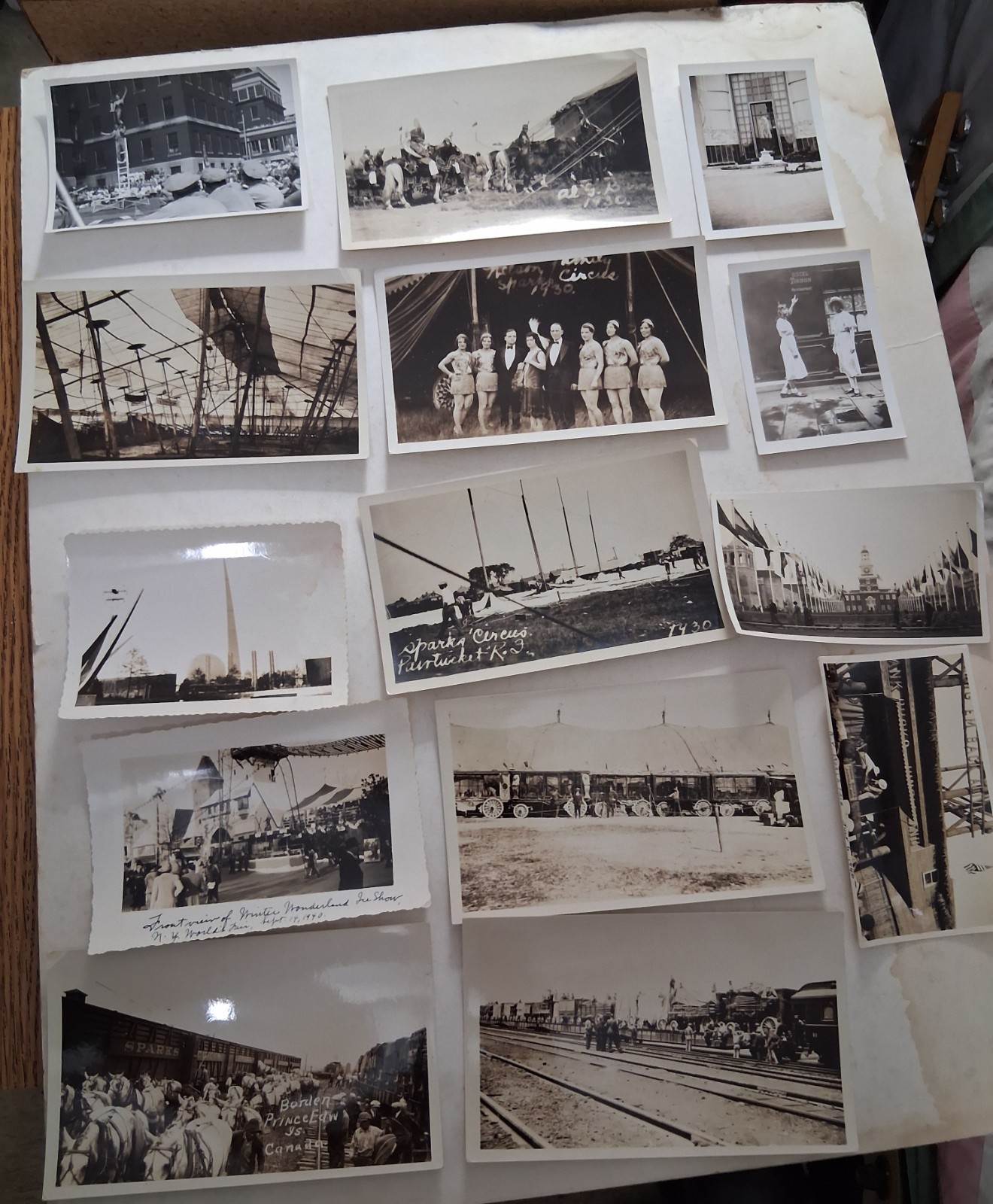 19 Vintage American Circus Photos 1930\'s to 40\'s Sparks Circus 19 Vintage American Circus Photos 1930\'s to 40\'s Sparks Circus