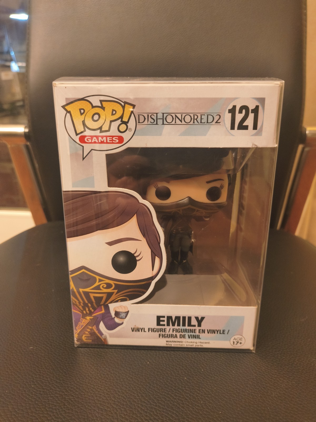Funko Pop Games Dishonored 2 Emily #121 Vinyl Figure New in Box Funko Pop Games Dishonored 2 Emily #121 Vinyl Figure New in Box
