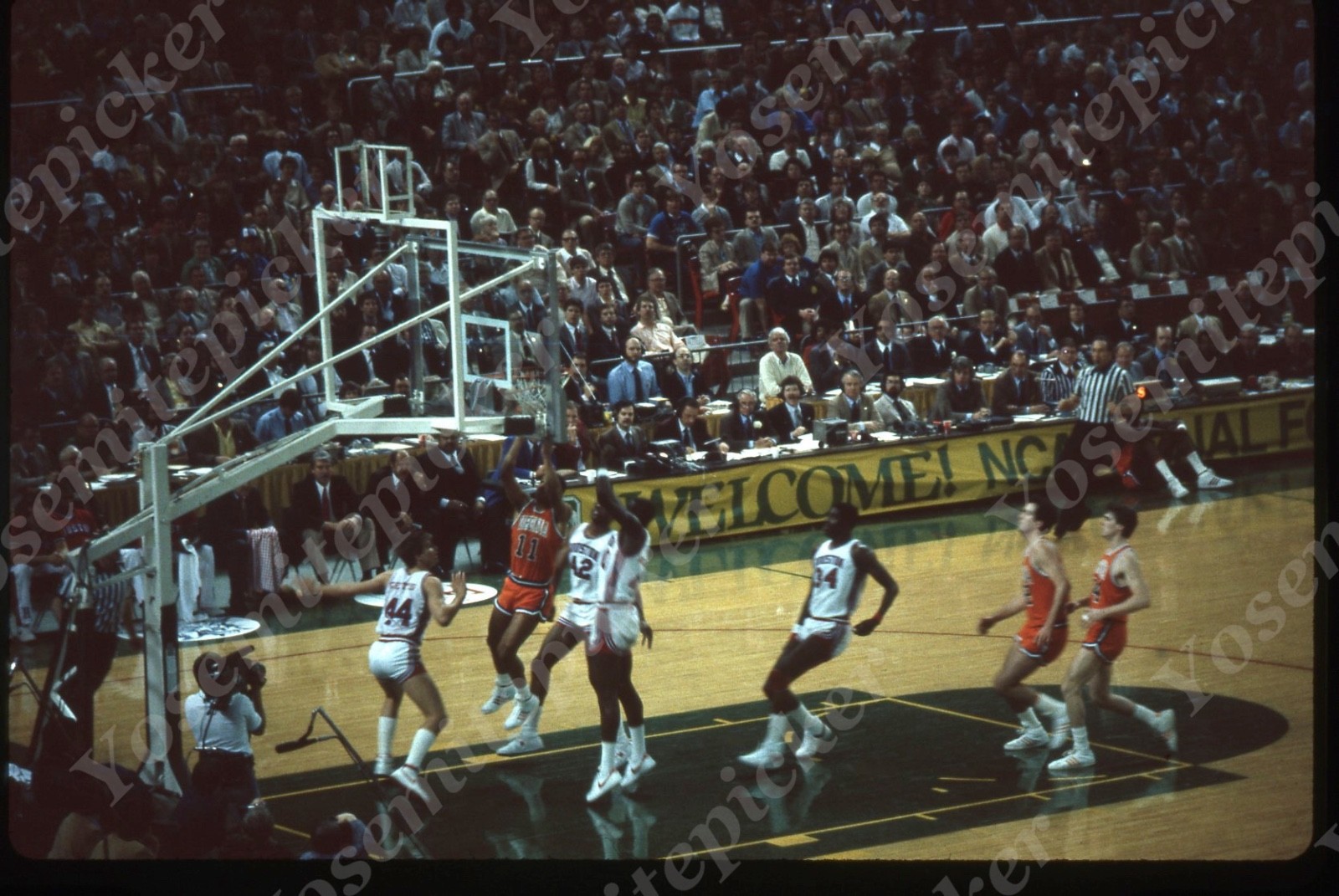 sl40 Original slide 1984 NCAA Final Four Basketball game 971a sl40 Original slide 1984 NCAA Final Four Basketball game 971a
