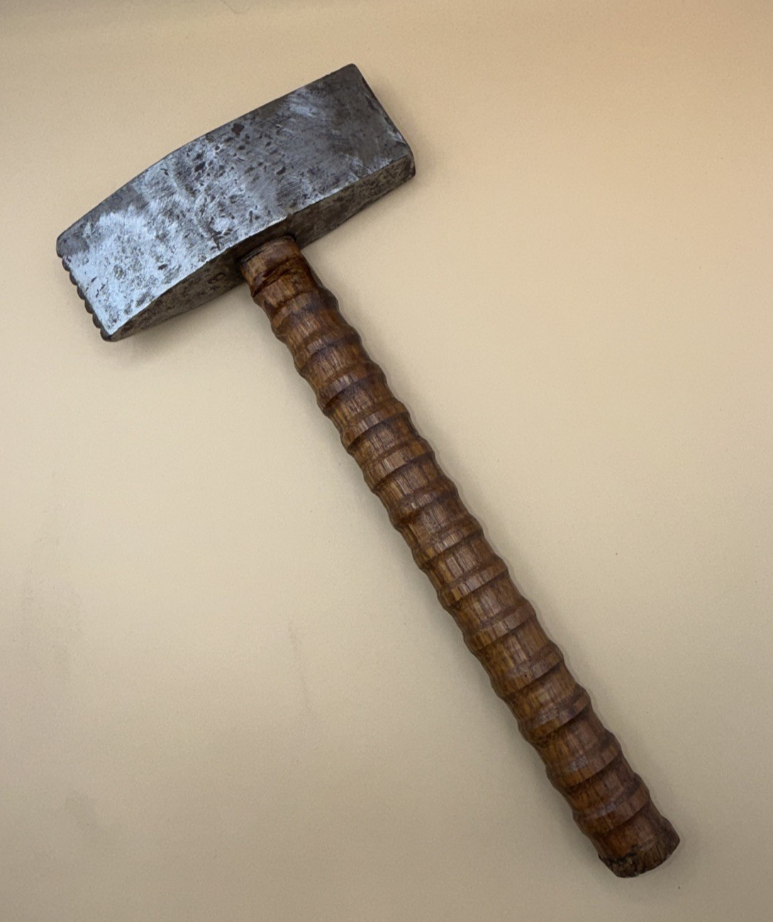 Vtg Iron City 6# Teethed Stone Hammer with Star Logo/14\ Vtg Iron City 6# Teethed Stone Hammer with Star Logo/14\