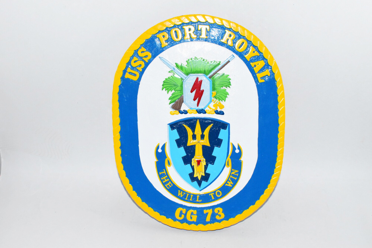 USS Port Royal CG-73 Plaque, 14\ USS Port Royal CG-73 Plaque, 14\
