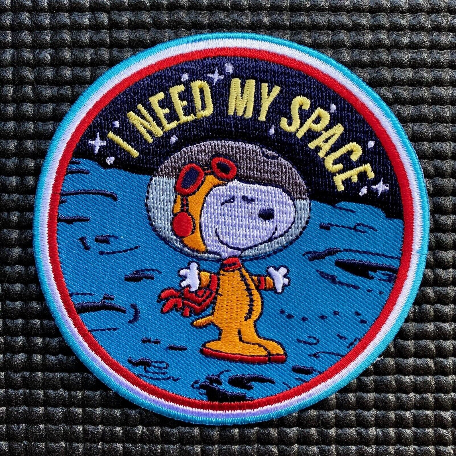 NASA - I NEED MY SPACE PATCH - ASTRONAUT MOON MISSION CAMPAIGN - 3.5” NASA - I NEED MY SPACE PATCH - ASTRONAUT MOON MISSION CAMPAIGN - 3.5”