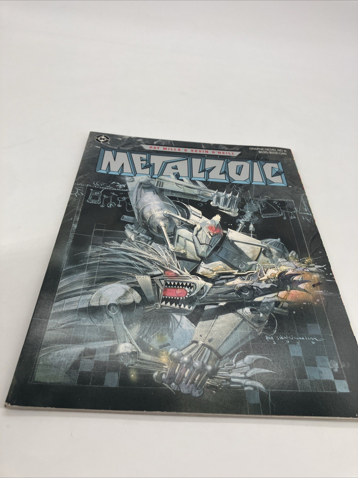 Metalzoic #6 DC Comics Graphic Novel 1986 / Shipping Combined Ships Fast Metalzoic #6 DC Comics Graphic Novel 1986 / Shipping Combined Ships Fast