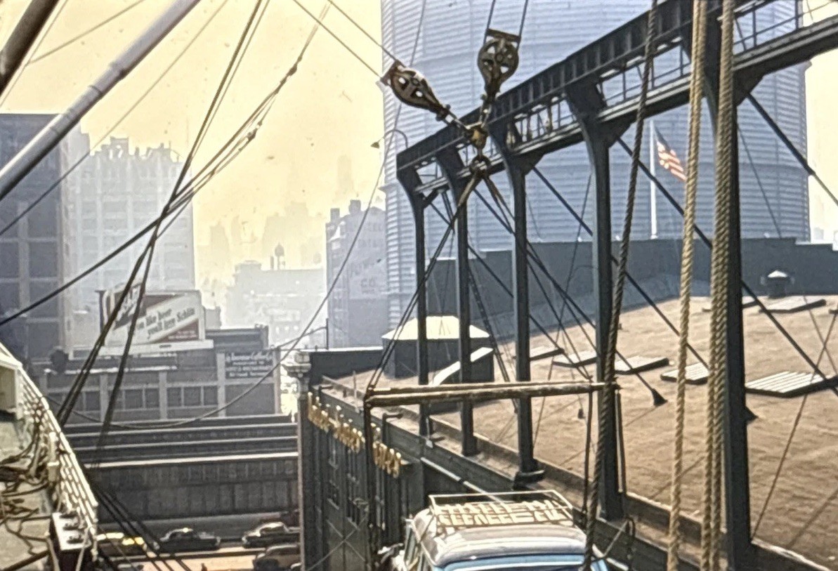 Orig C1950’s Slide New York City NYC Skyline Industrial Rooftop Schlitz A26 Orig C1950’s Slide New York City NYC Skyline Industrial Rooftop Schlitz A26