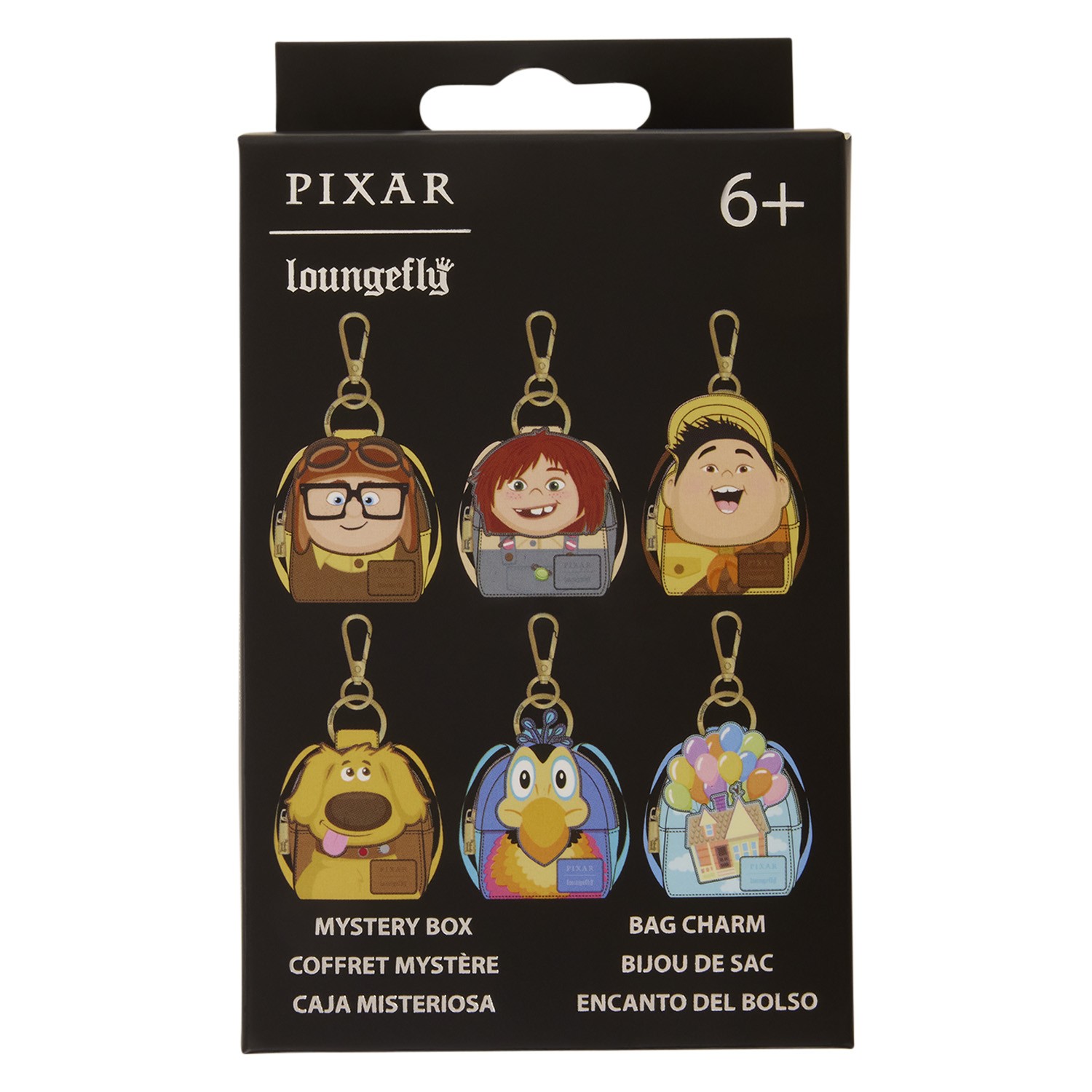 Loungefly Disney Pixar Up Bag Charm Mystery Box Loungefly Disney Pixar Up Bag Charm Mystery Box