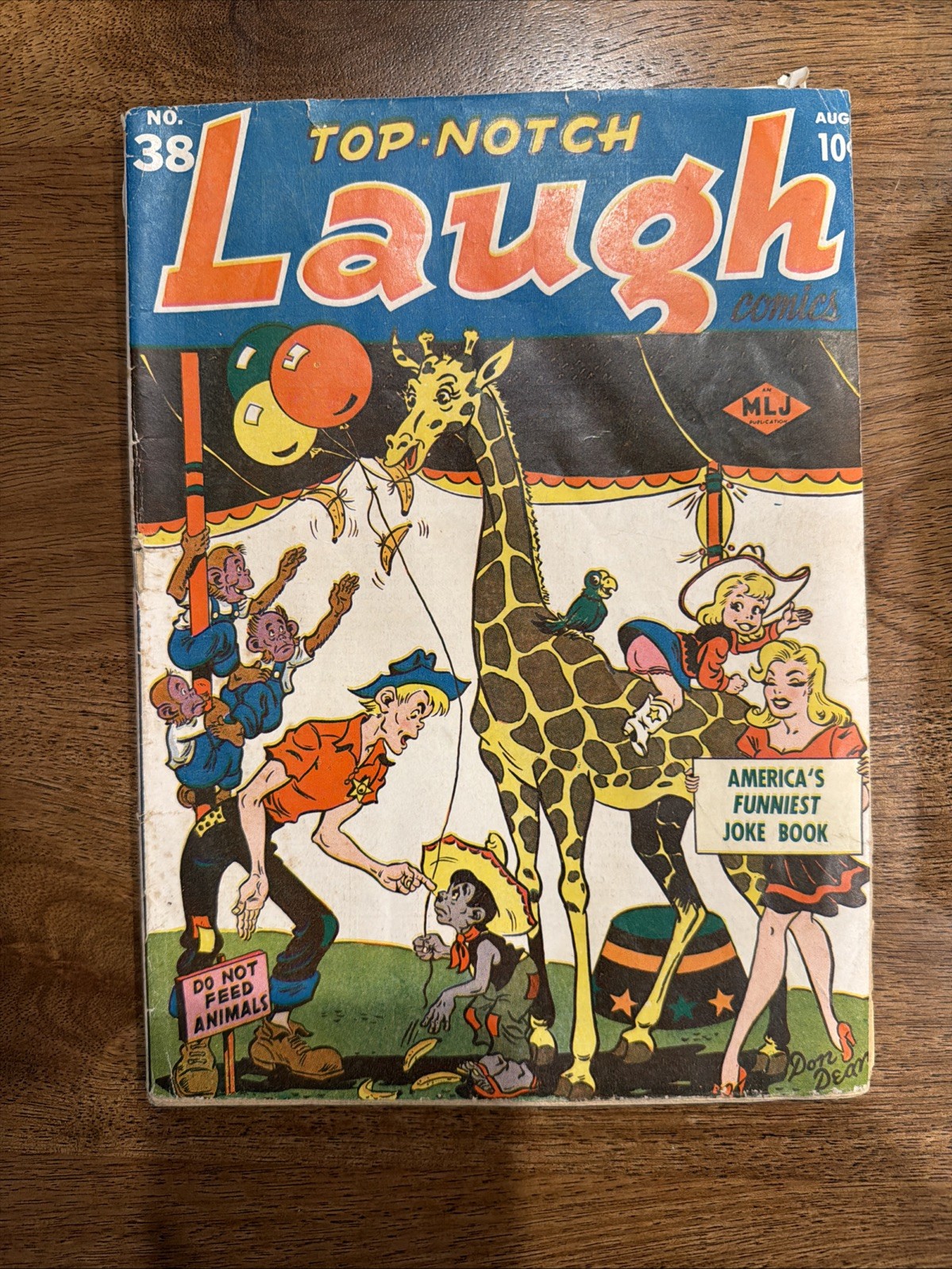 Top-Notch Comics #38 - 1943 - Golden Age Comics