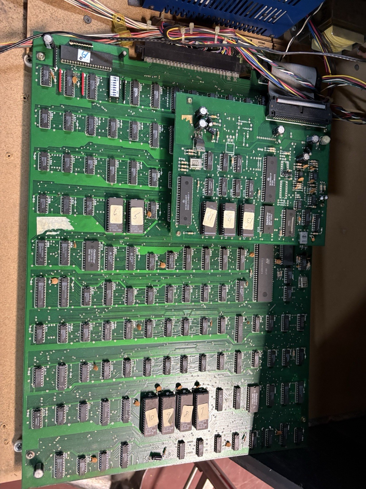 Bally/Midway ARCH RIVALS Arcade Video Game PCB- Tested And WORKING