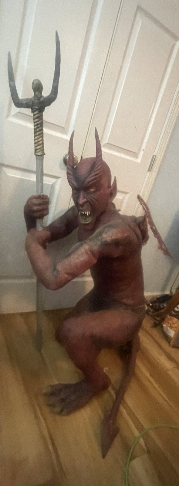 Spirit Halloween Demon Guard Retired Latex Halloween Prop SUPER RARE
