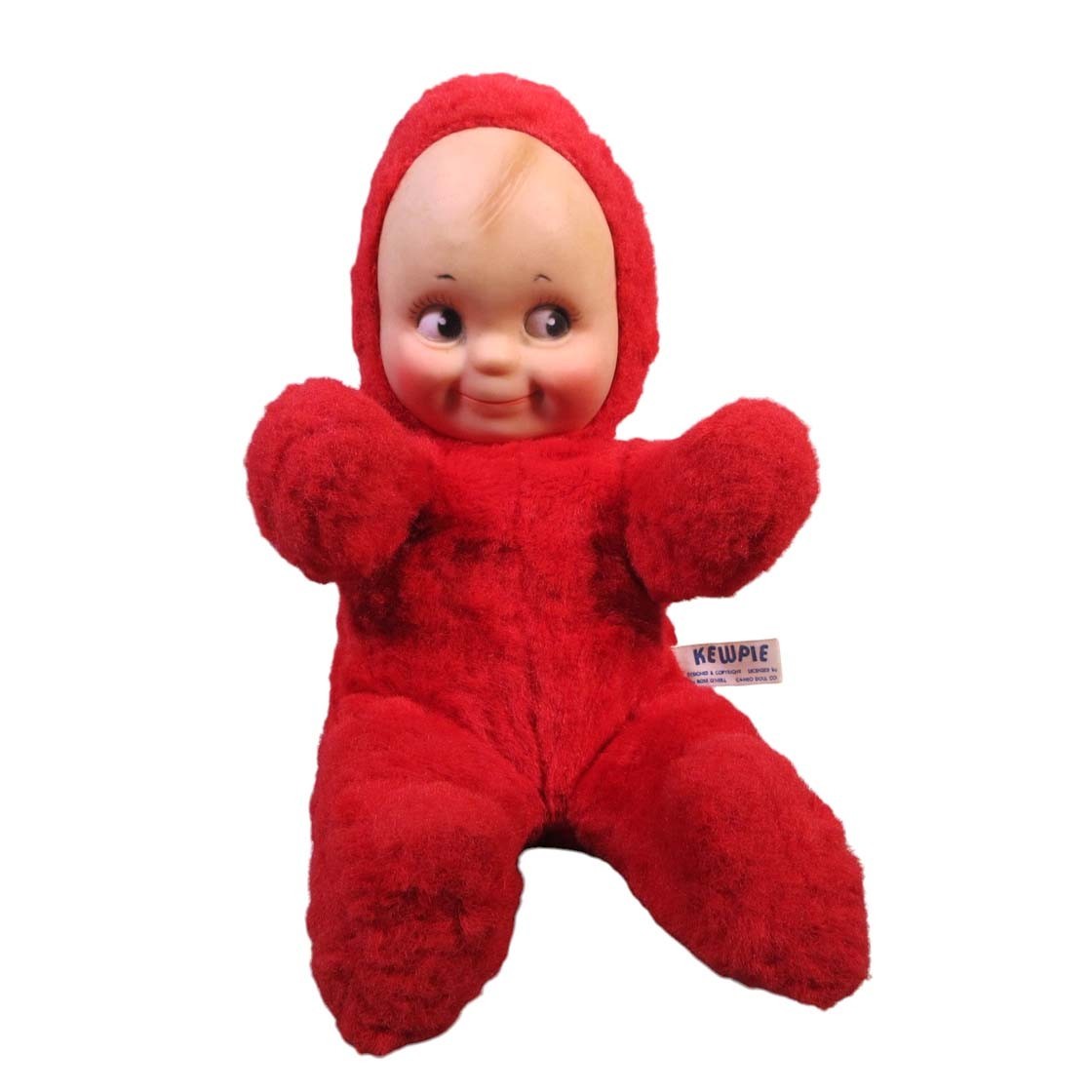 Vintage Knickerbocker Rose O\'Neill Kewpie Doll Plush Body Vinyl Face Toy Vintage Knickerbocker Rose O\'Neill Kewpie Doll Plush Body Vinyl Face Toy