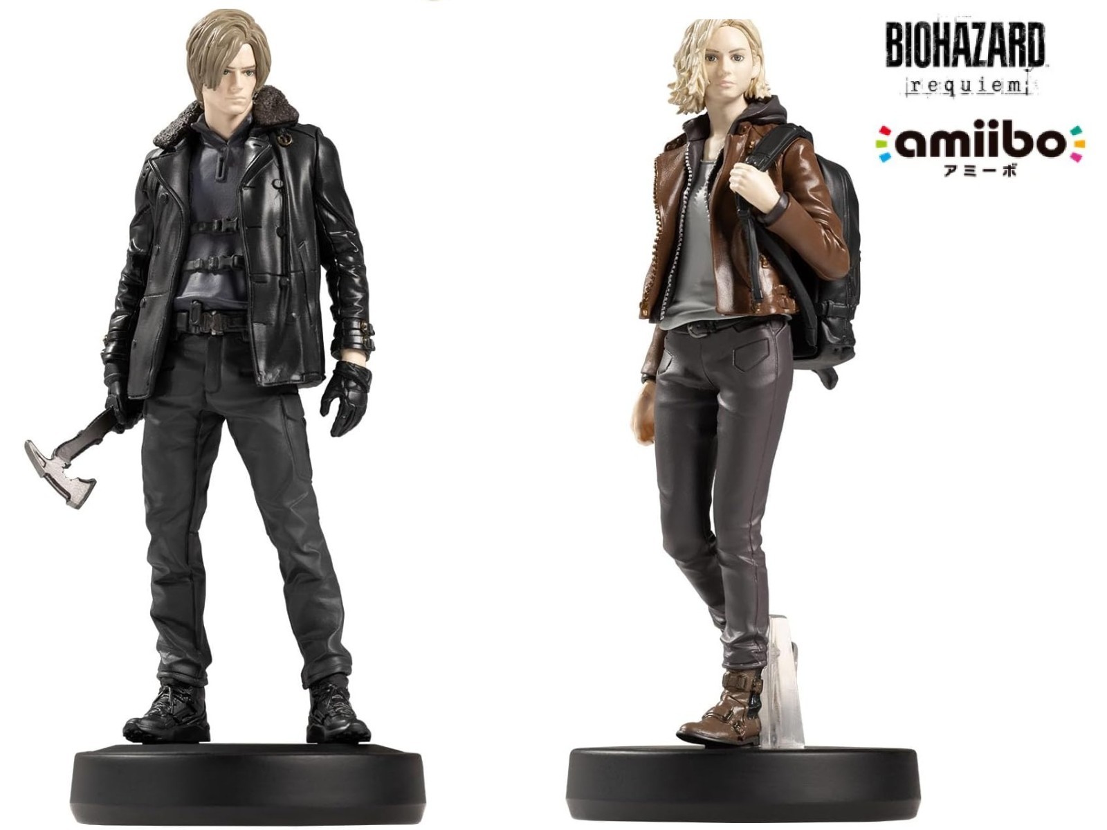 amiibo Biohazard Resident Evil Requiem Leon & Grace Set of 2 Game CAPCOM NEW amiibo Biohazard Resident Evil Requiem Leon & Grace Set of 2 Game CAPCOM NEW