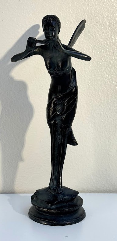 David Kay Bronze Statue Fairy Fantasy Figurine Art Deco Nymph mythical creature