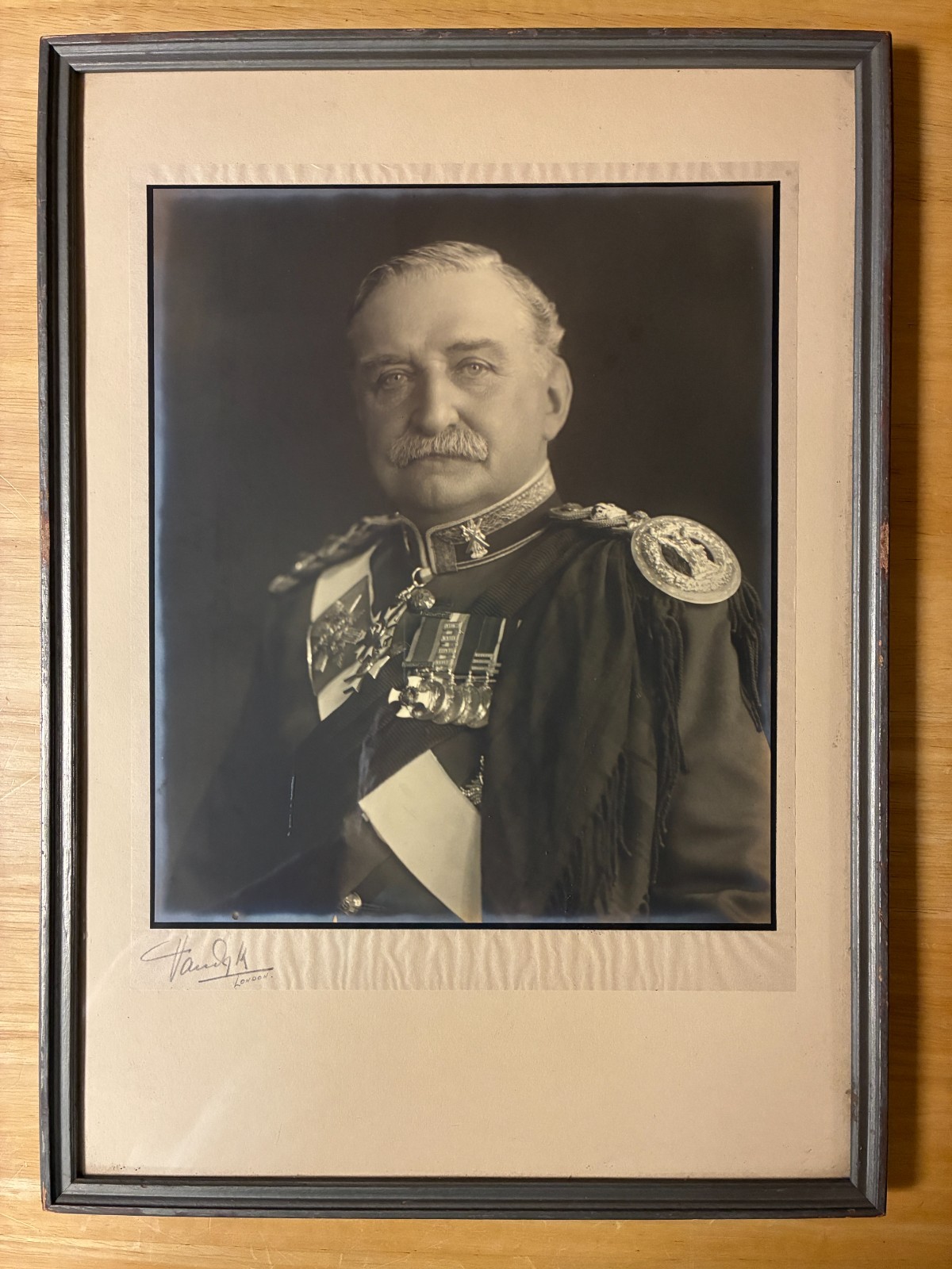 Gen Sir John Maxwell Signed Vandyk Photo WWI Easter Rising 1916 Irish History Gen Sir John Maxwell Signed Vandyk Photo WWI Easter Rising 1916 Irish History