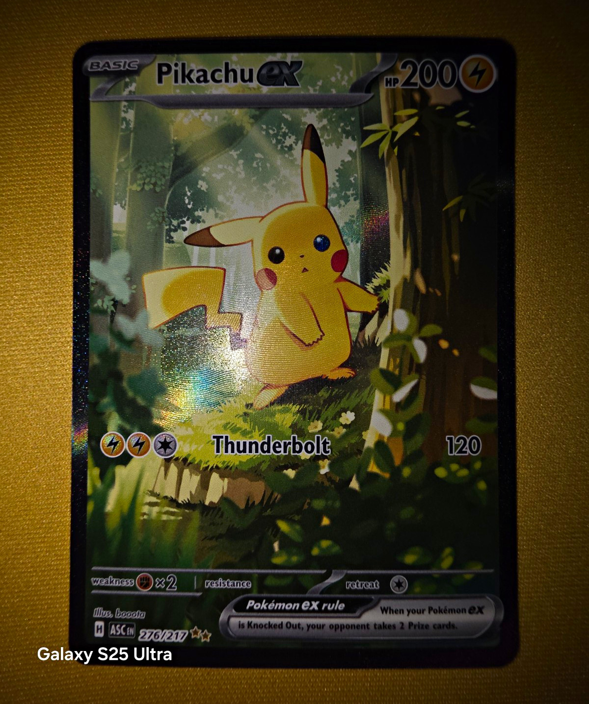 Pikachu ex 276/217 Ascended Heroes Psa 10 Contender Pikachu ex 276/217 Ascended Heroes Psa 10 Contender