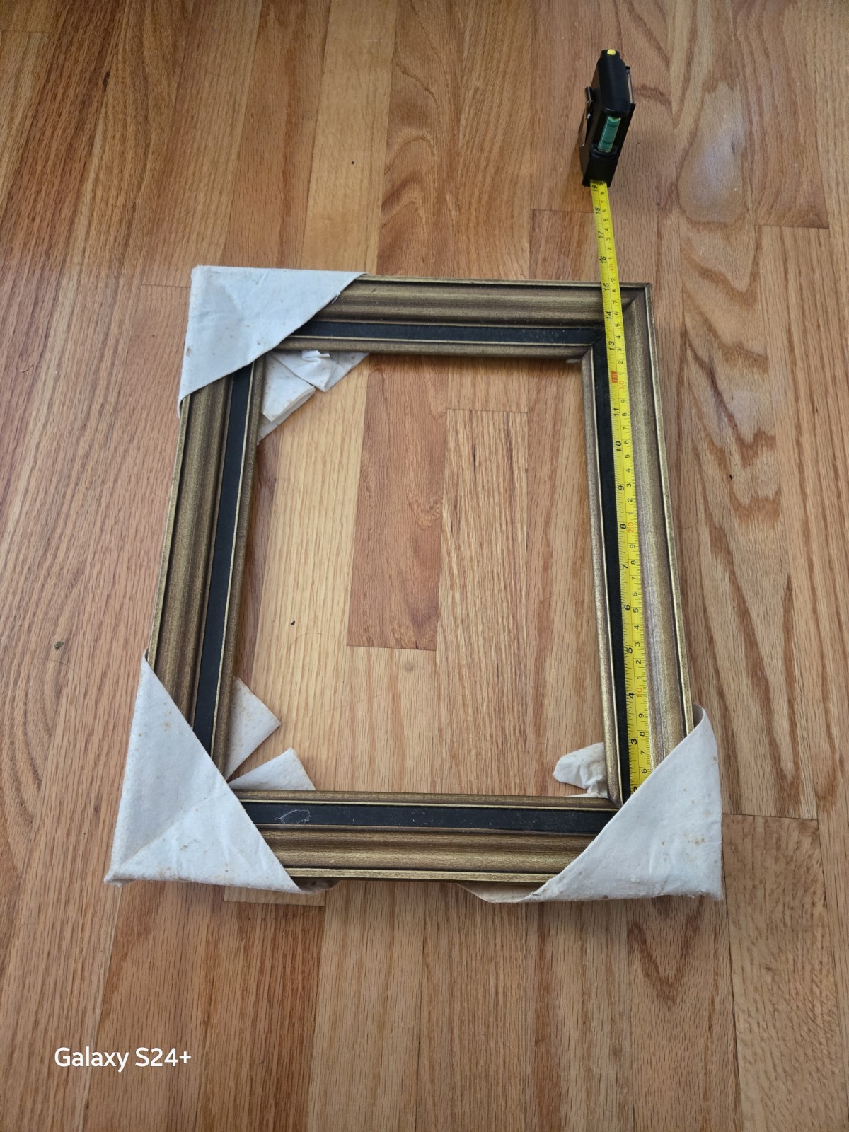 Plein Air Antique Gold Leaf Wood Frame 9x12 Inches Classic Style