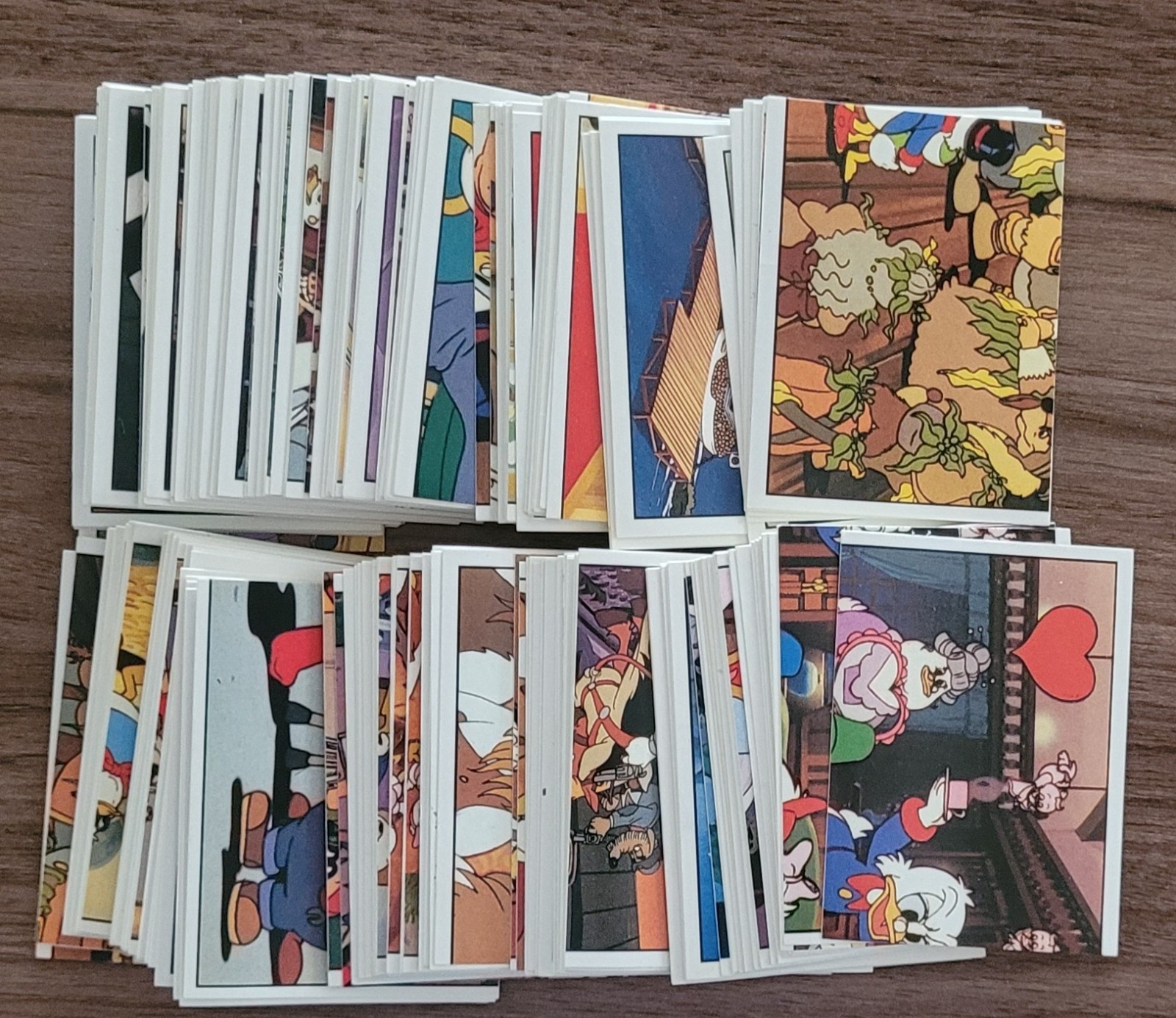 1987 PANINI DISNEY DUCK TALES STICKERS 239 CT - LOT 1