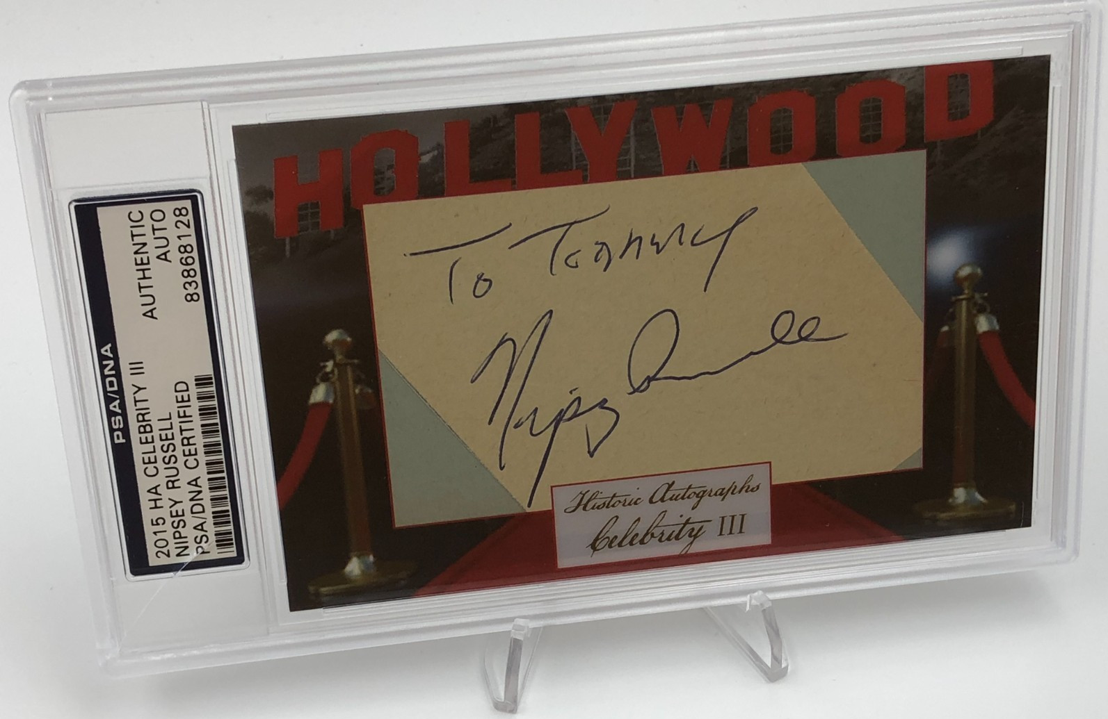 NIPSY RUSSELL PSA AUTO Historic Autographs Signed card TV GAME SHOWS THE WIZ *** NIPSY RUSSELL PSA AUTO Historic Autographs Signed card TV GAME SHOWS THE WIZ ***
