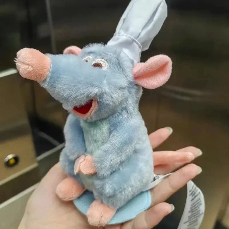 NEW Disney Parks Chef Remy Magnetic Shoulder Pal Plush Doll Ratatouille 15cm USA NEW Disney Parks Chef Remy Magnetic Shoulder Pal Plush Doll Ratatouille 15cm USA