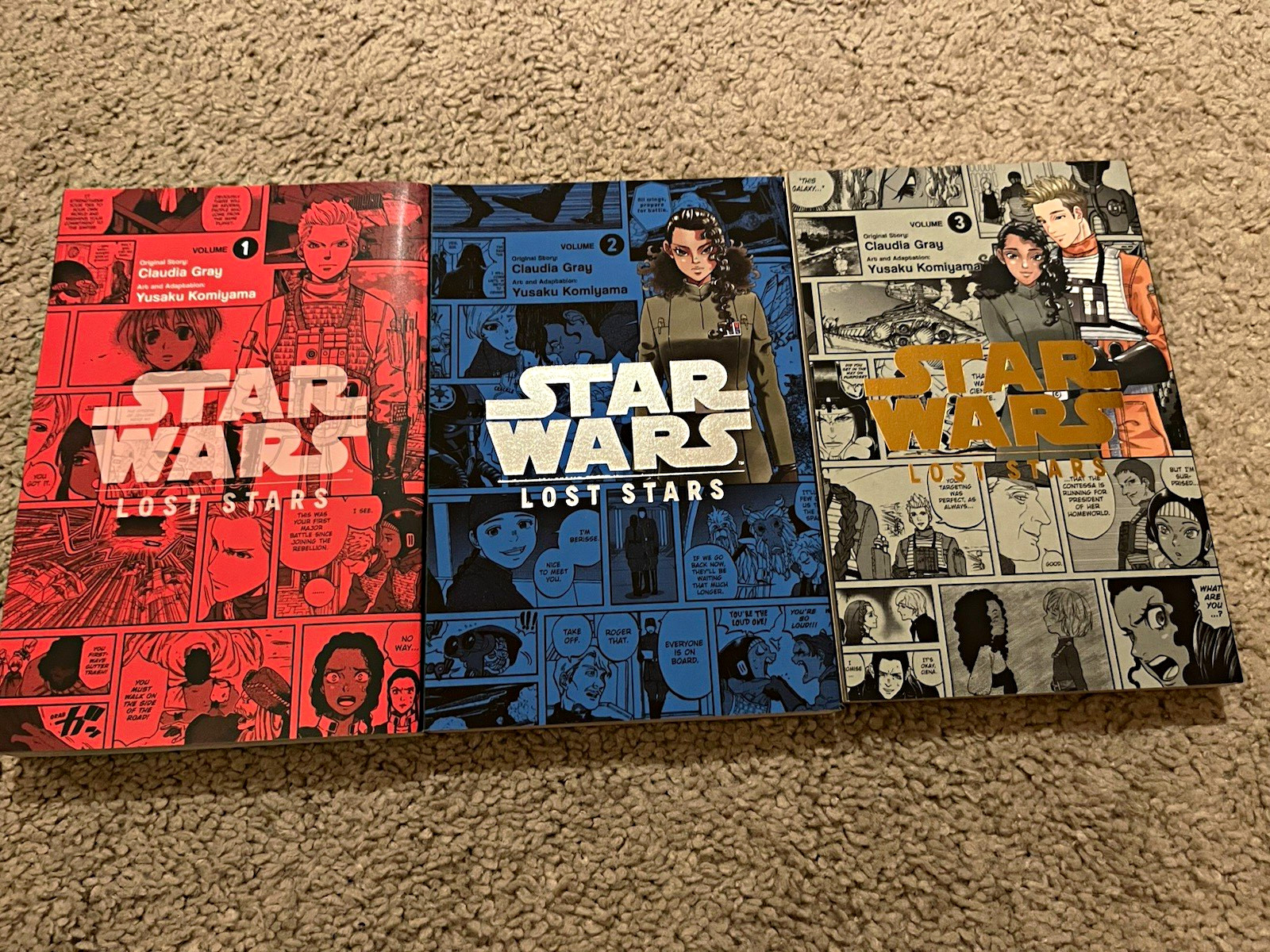 Star Wars: Lost Stars Vol. 1-3 TPB Set Claudia Gray Yusaku Komiyama RARE OOP