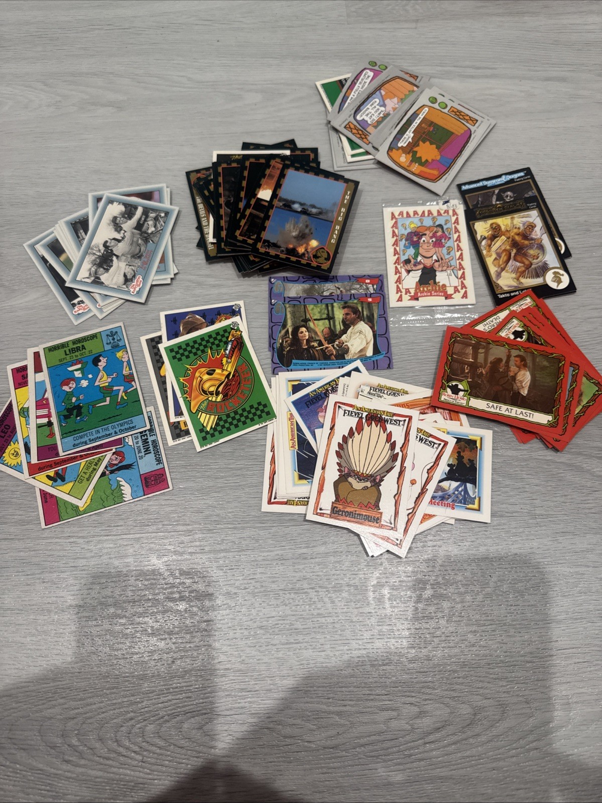 Trading Cards Non Sport- Vintage , Robin Hood, Andy Griffin Show, Simpson, Etc