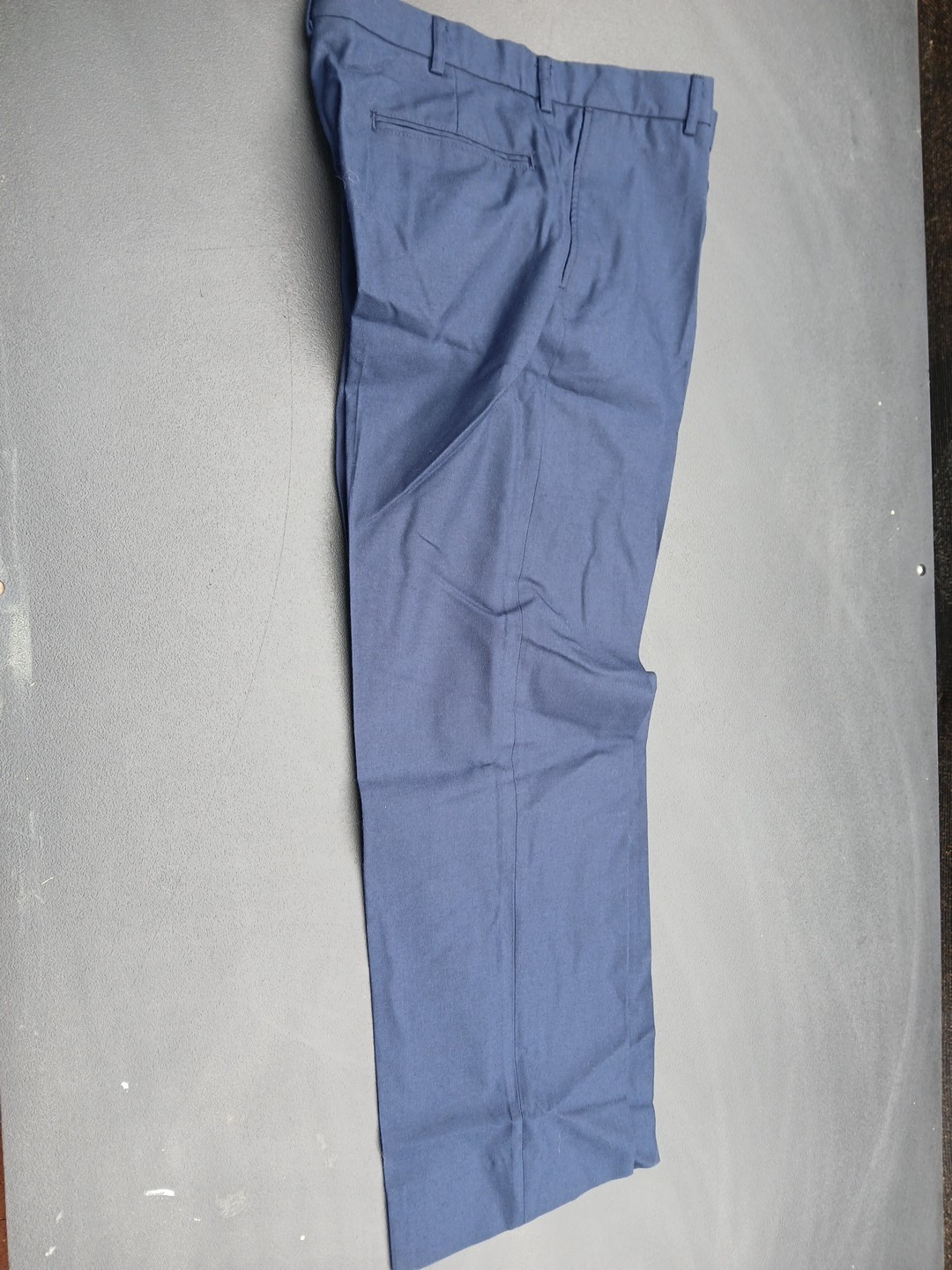 GENUINE USAF MEN\'S SERVICE DRESS TROUSERS.  SIZE 34 LONG NEW 
