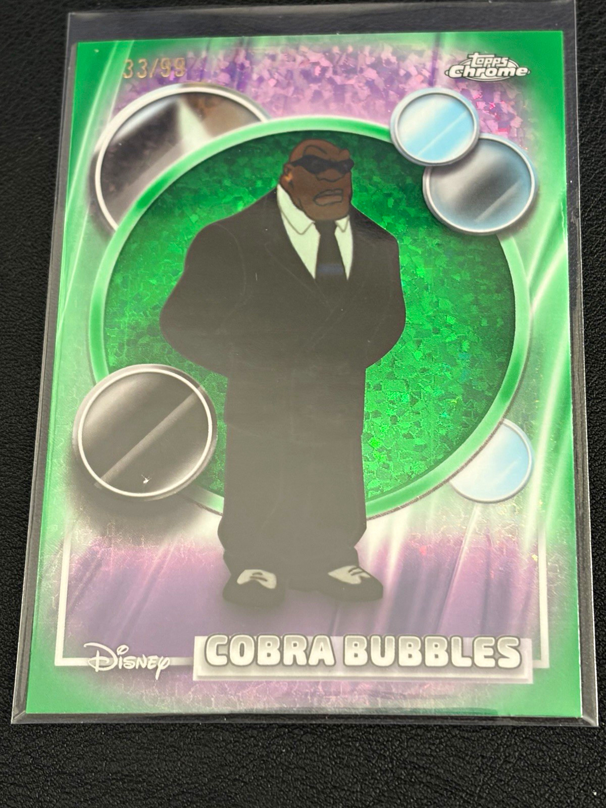 Topps 2026 Topps Chrome Disney Cobra Bubbles # 33/99