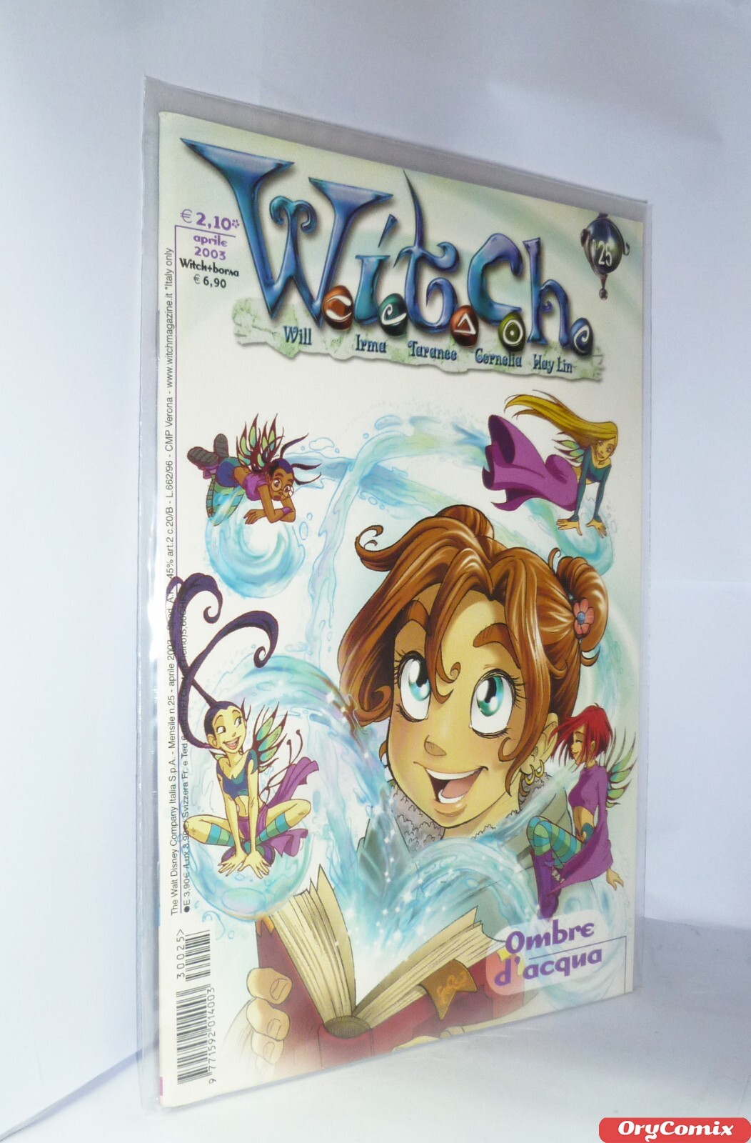 WITCH W.I.T.C.H. - No. 25 - April 2003 - Ombre D\'Acqua - Excellent Magazine