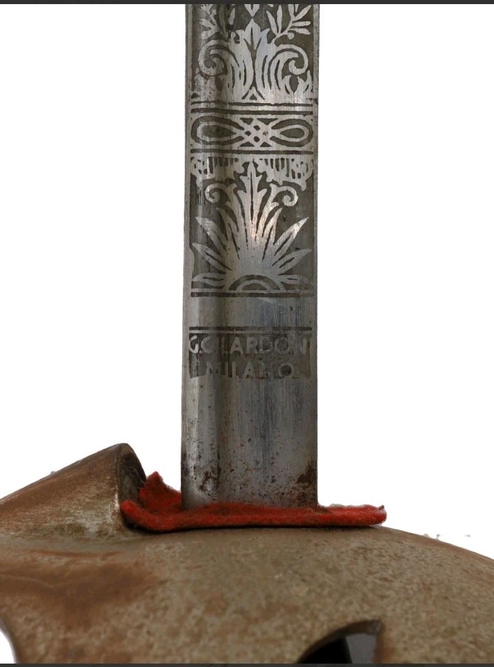 G. Gilardoni Italian Light Cavalry Sword (Milano) Circa: 1871 - VERY RARE FIND