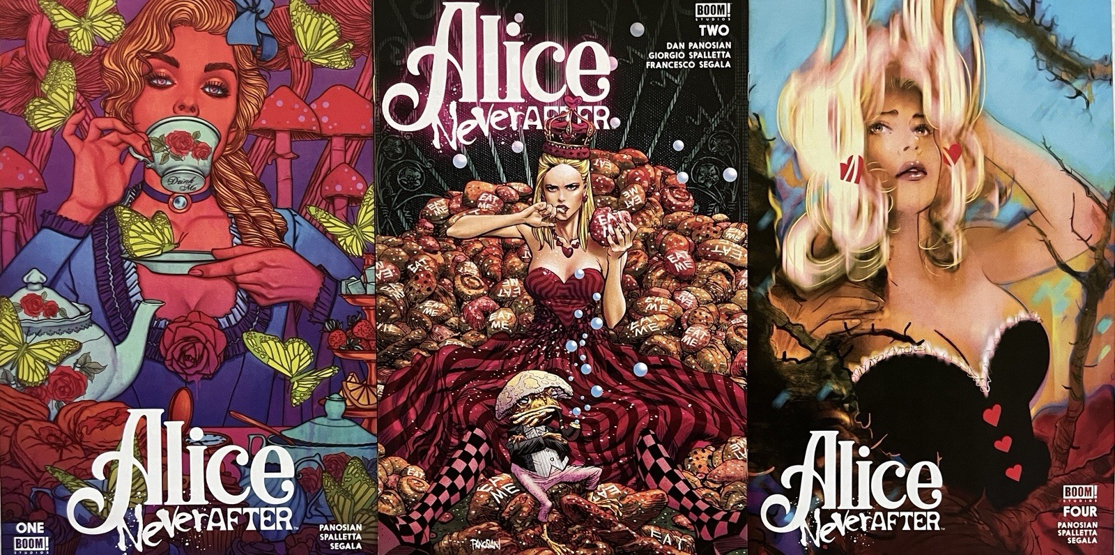 Alice Never After #1,#2,#3 (Boom Studios 2023