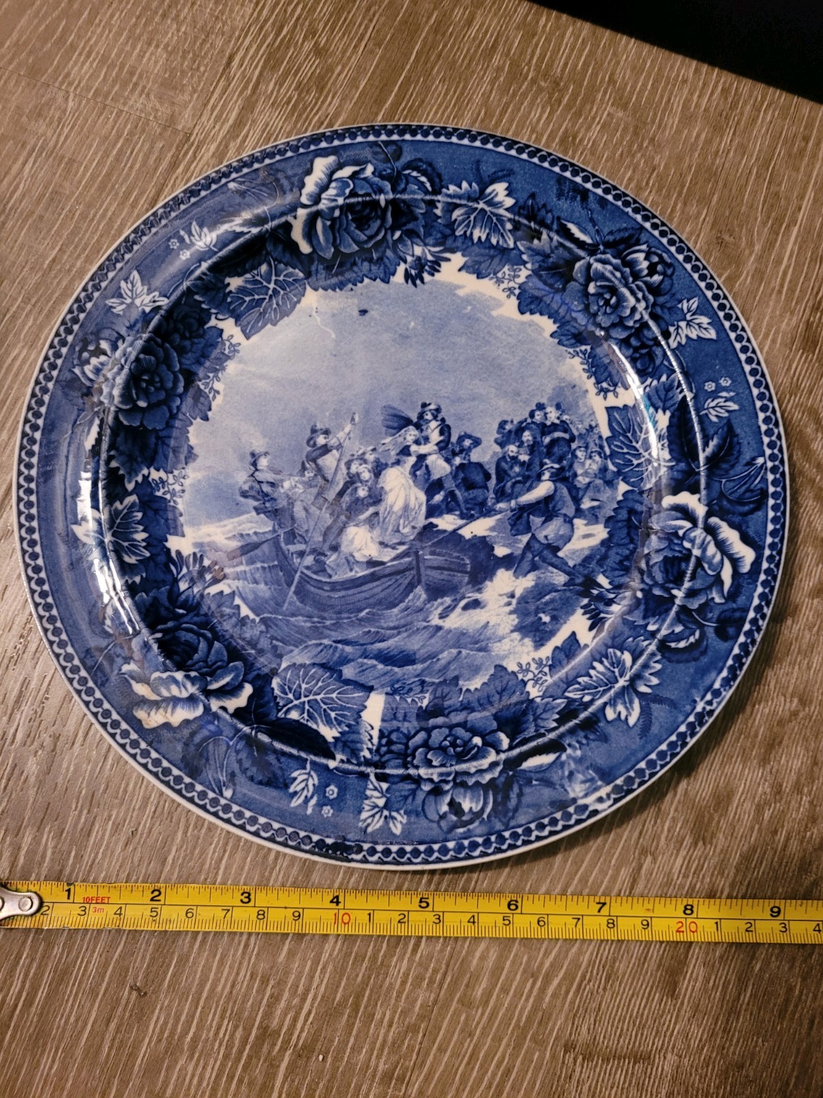 Historical plate from Staffordshire and Wedgwood Historical plate from Staffordshire and Wedgwood