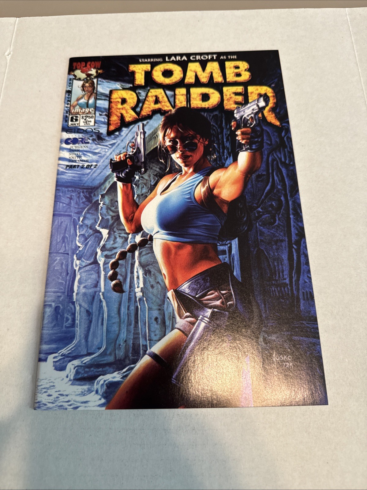Tomb Raider: The Series #6 (Image Comics Malibu Comics July 2000)
