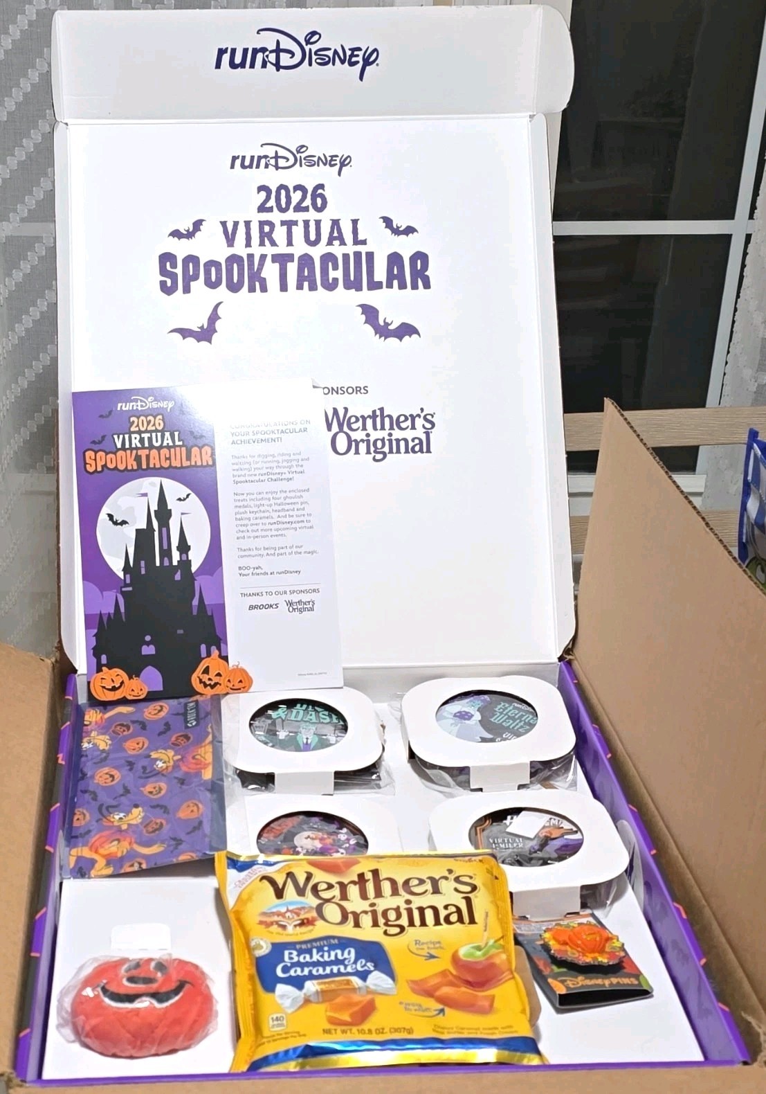 Disney runDisney 2026 Virtual Spooktacular Box  Complete