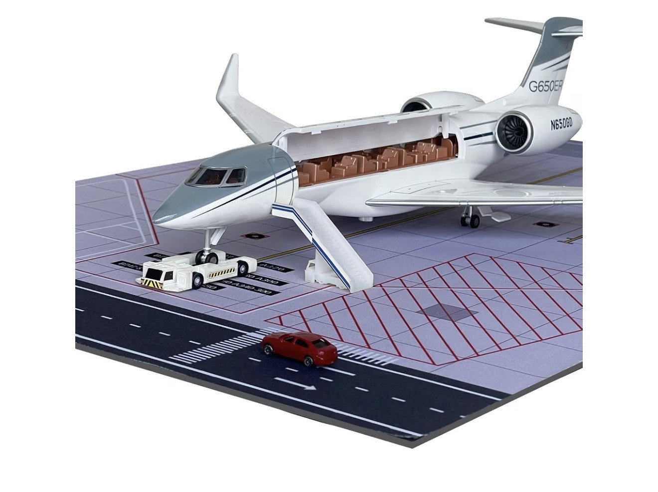 1:70 Scale G650 Private Business Jet Model Airplane