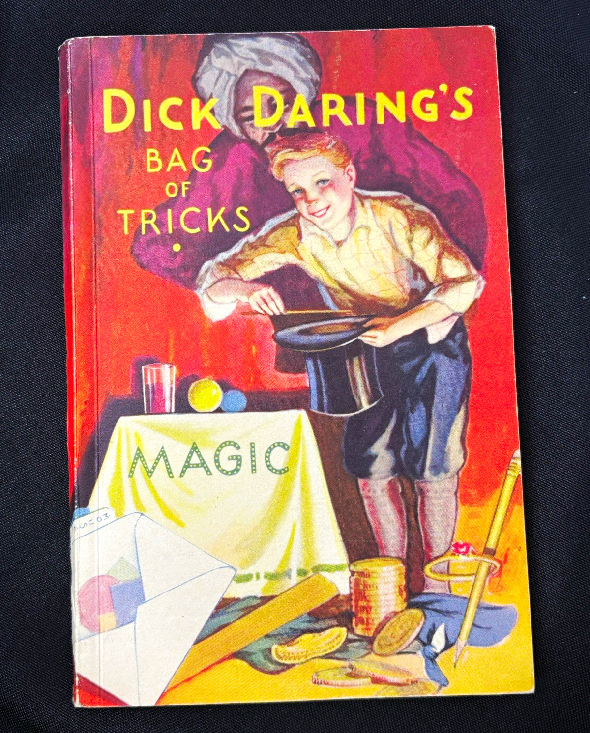 Vintage 1933 Dick Daring\'s Bag of Tricks Magic Book Quaker Oats Premium
