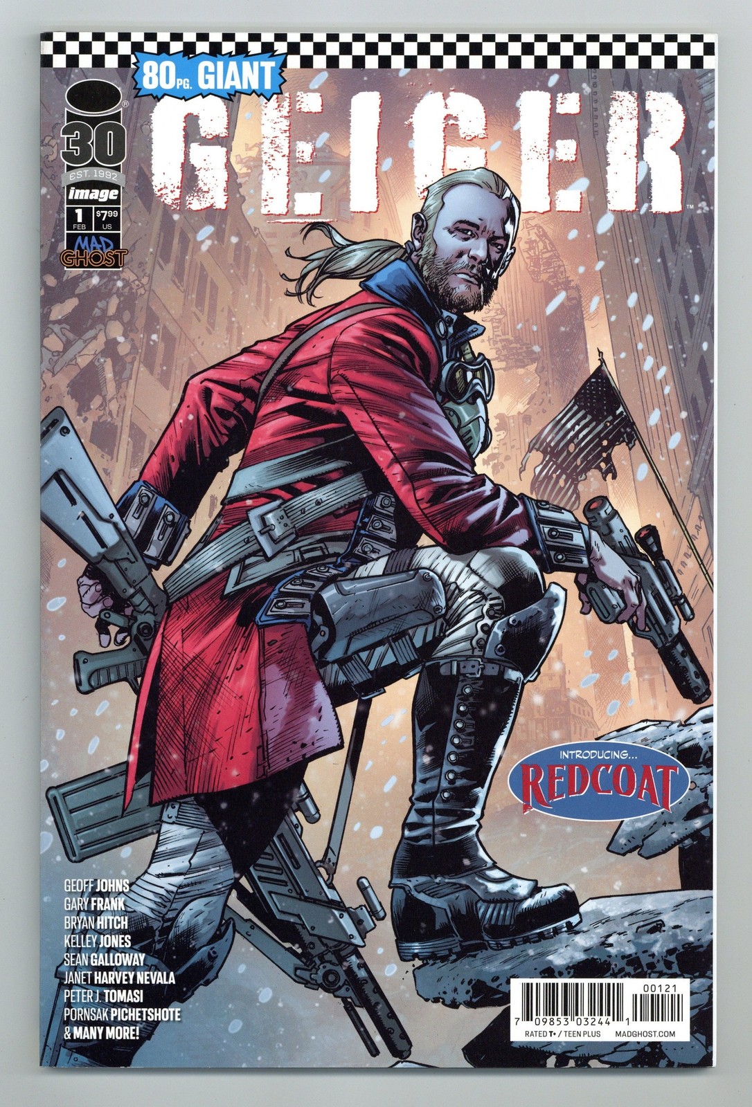 Geiger 80-Page Giant 1B Hitch Variant NM- 9.2 2022