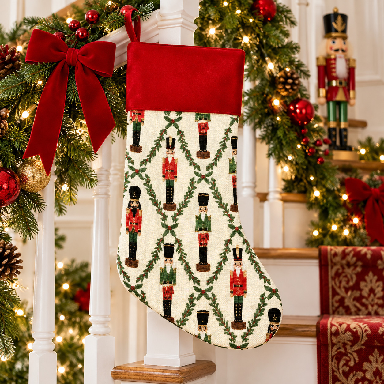 Martha Stewart Christmas Stocking 20\