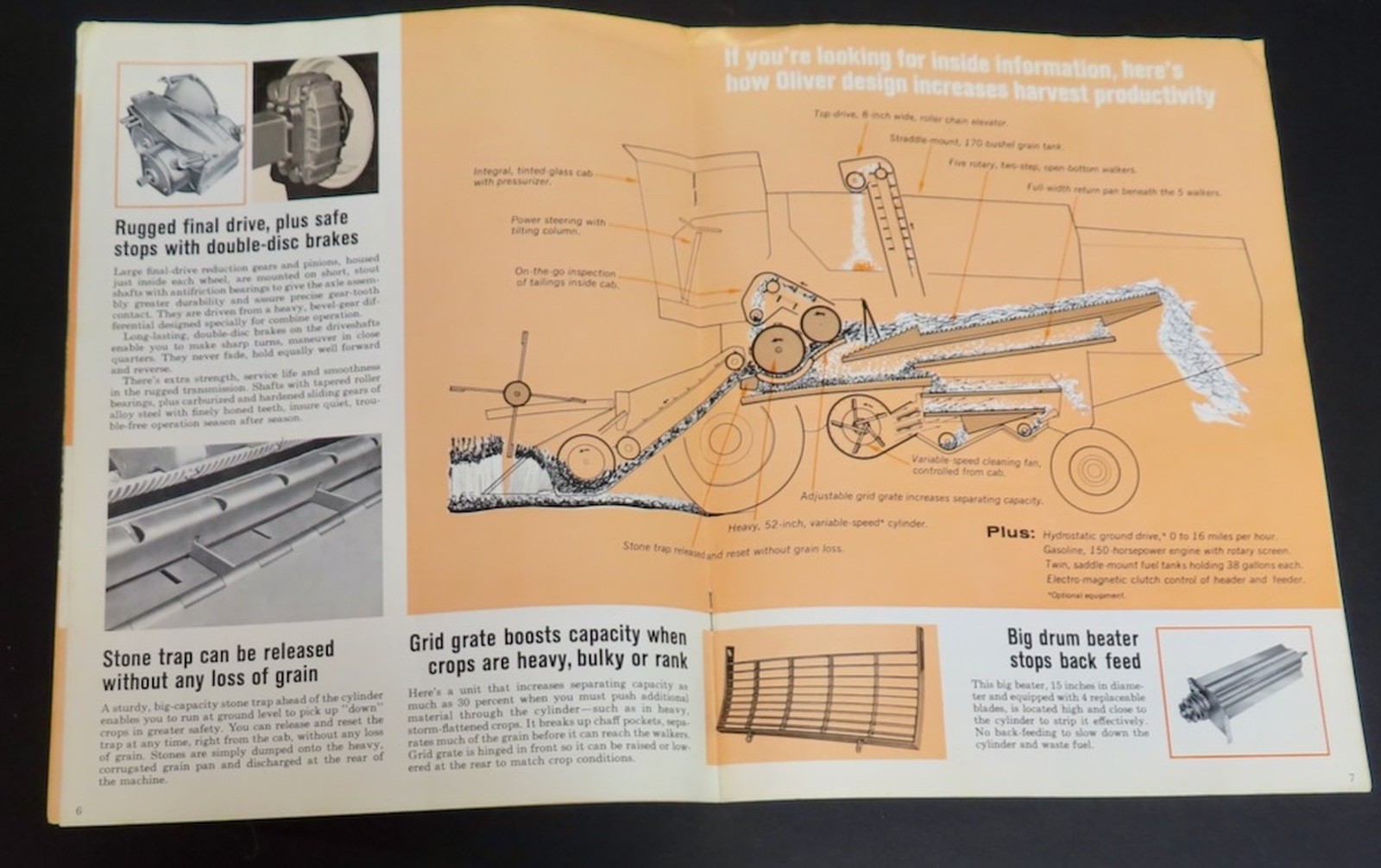 1969 Oliver Combine Brochure 5555