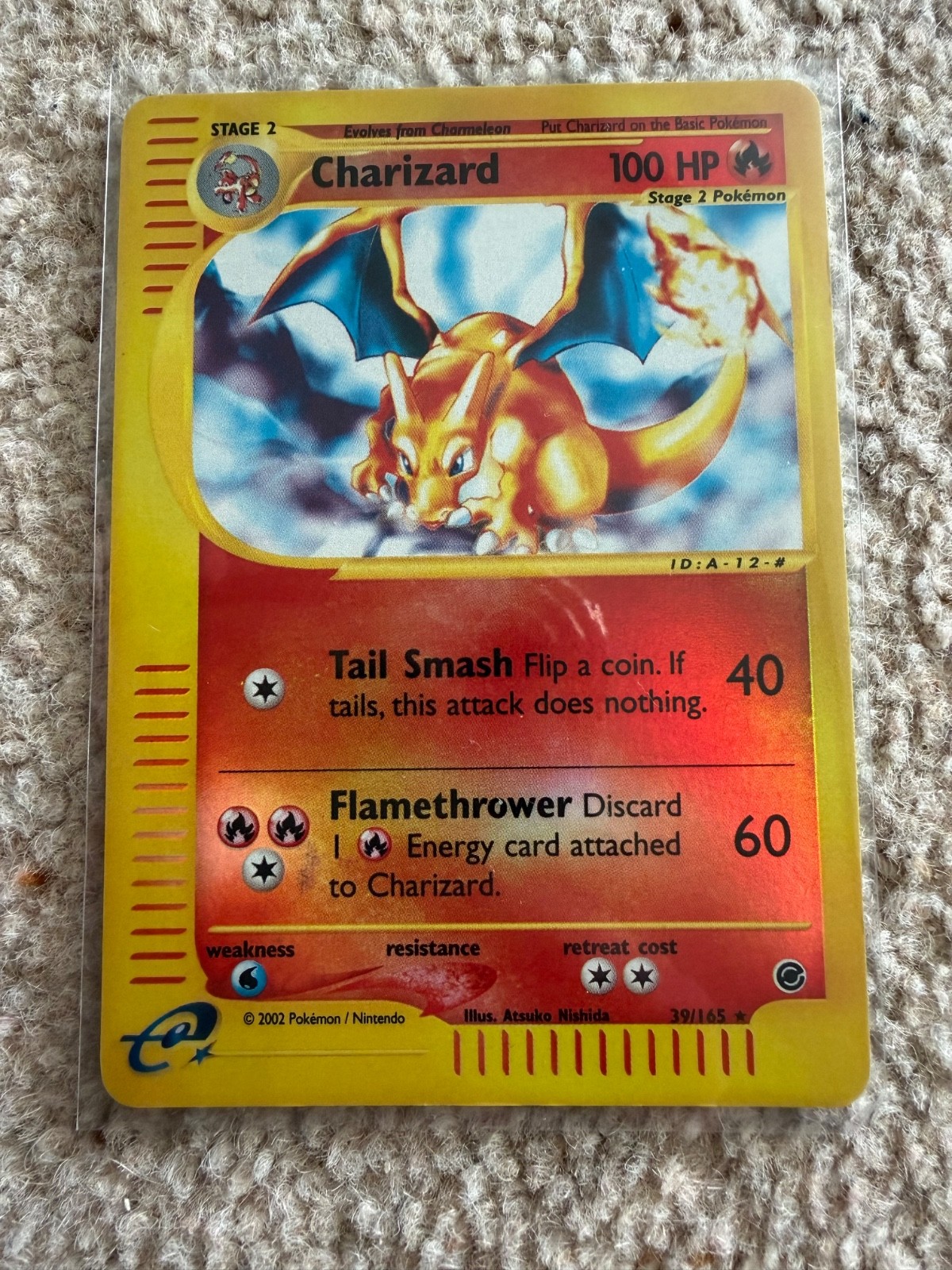 Charizard 039/165 Expedition Base Set Reverse Holo