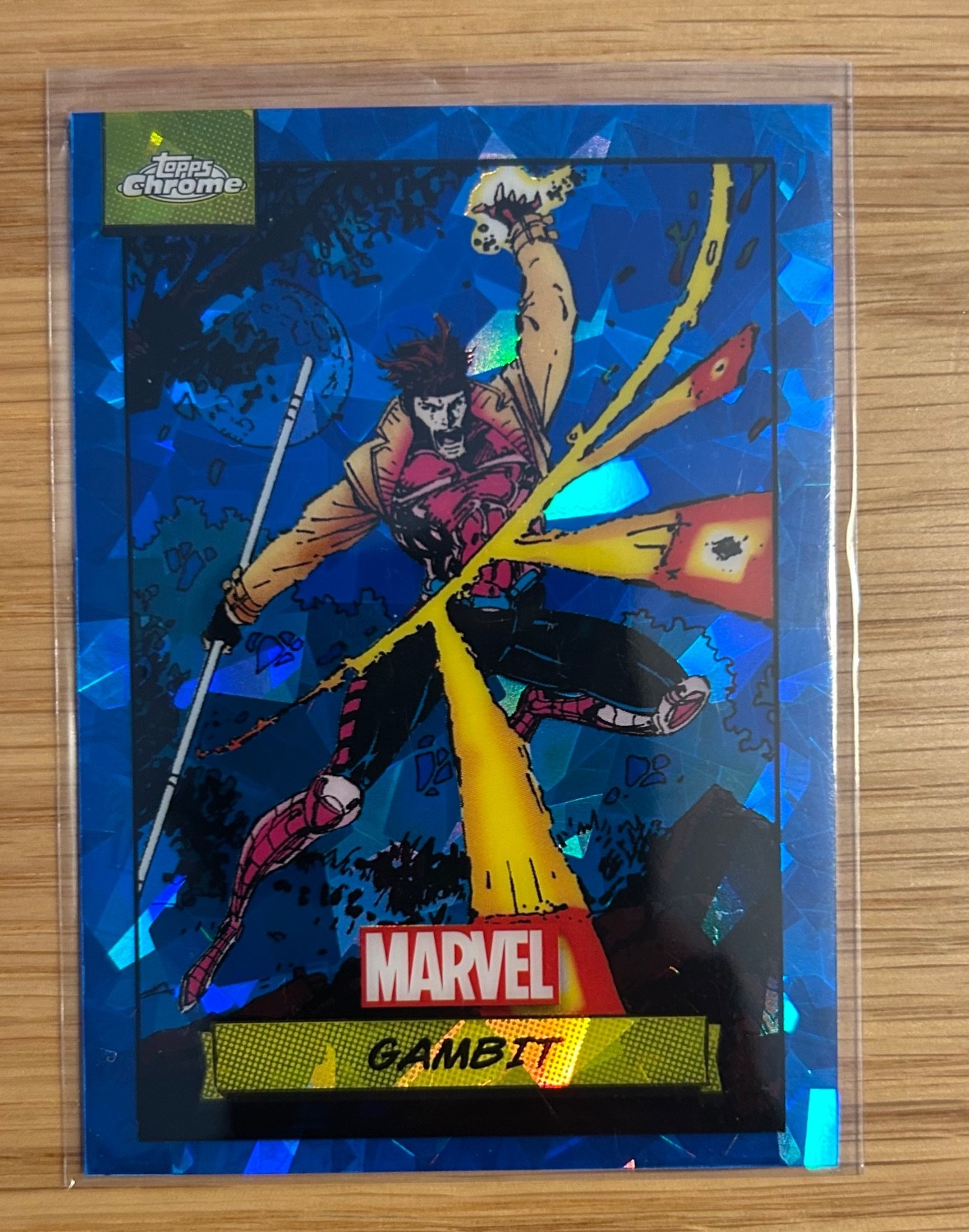 2024 Topps Chrome Sapphire Marvel Gambit #3 Bulk deal possible 2024 Topps Chrome Sapphire Marvel Gambit #3 Bulk deal possible