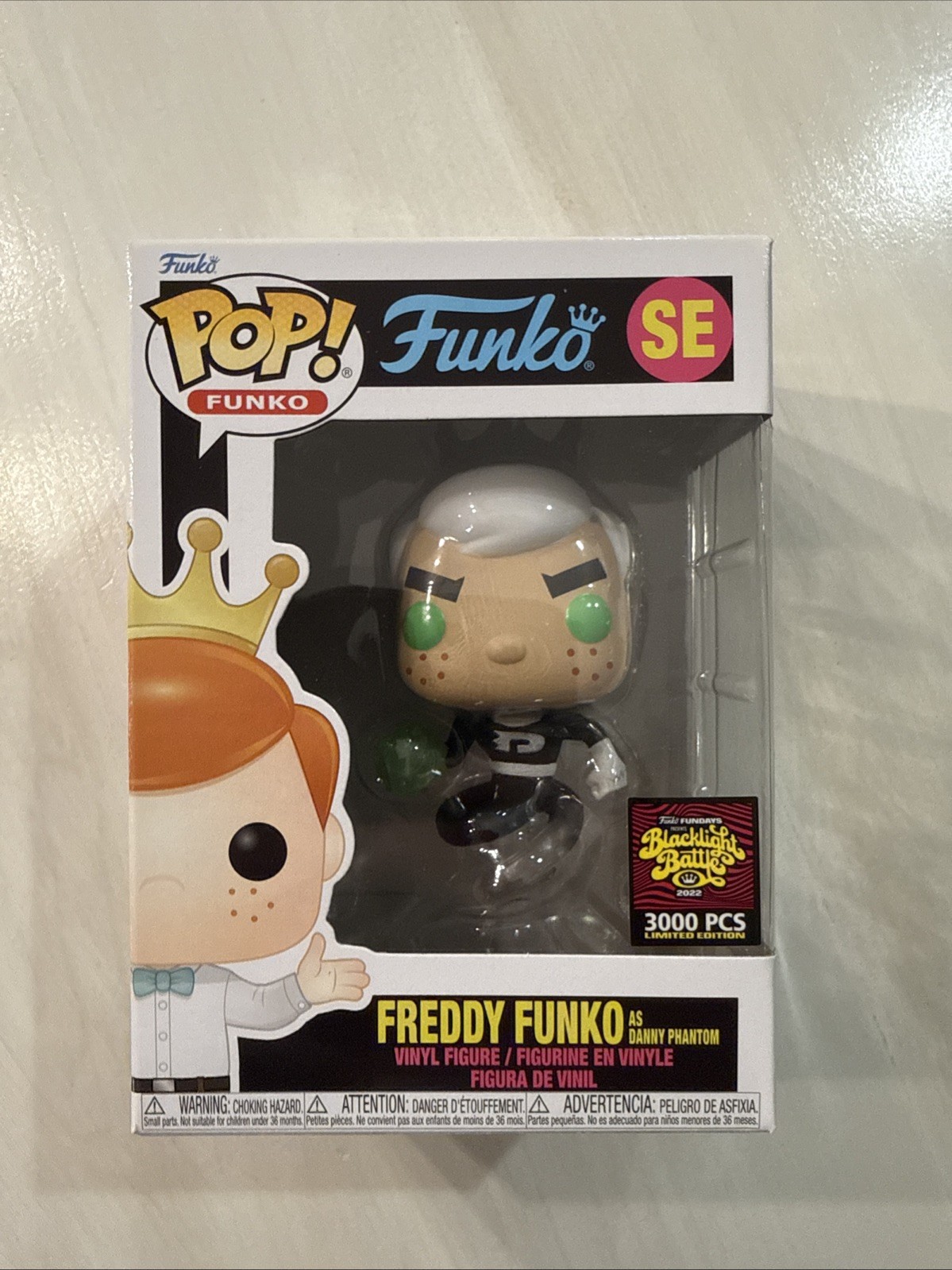 Funko Pop Vinyl: Freddy Funko as Danny Phantom SE 3000 PCS