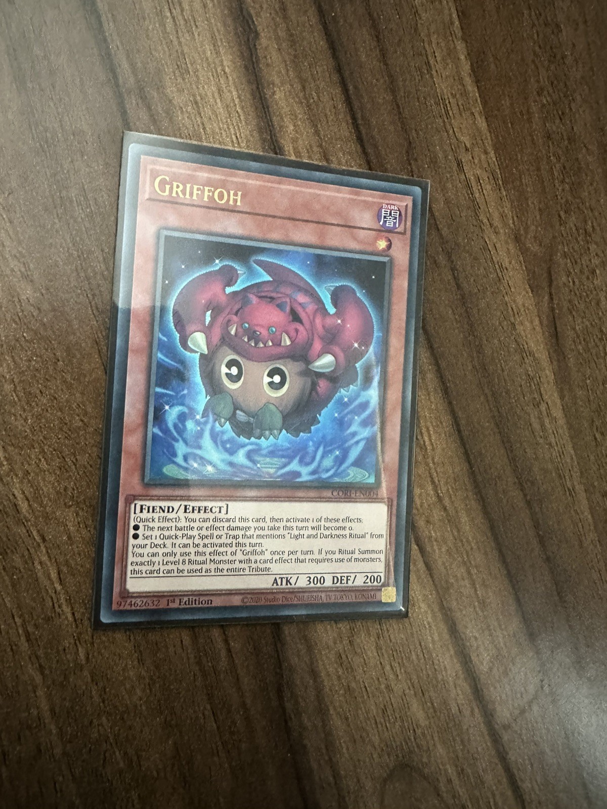 CORI-EN004 Griffoh Ultra Rare 1st Edition YuGiOh 