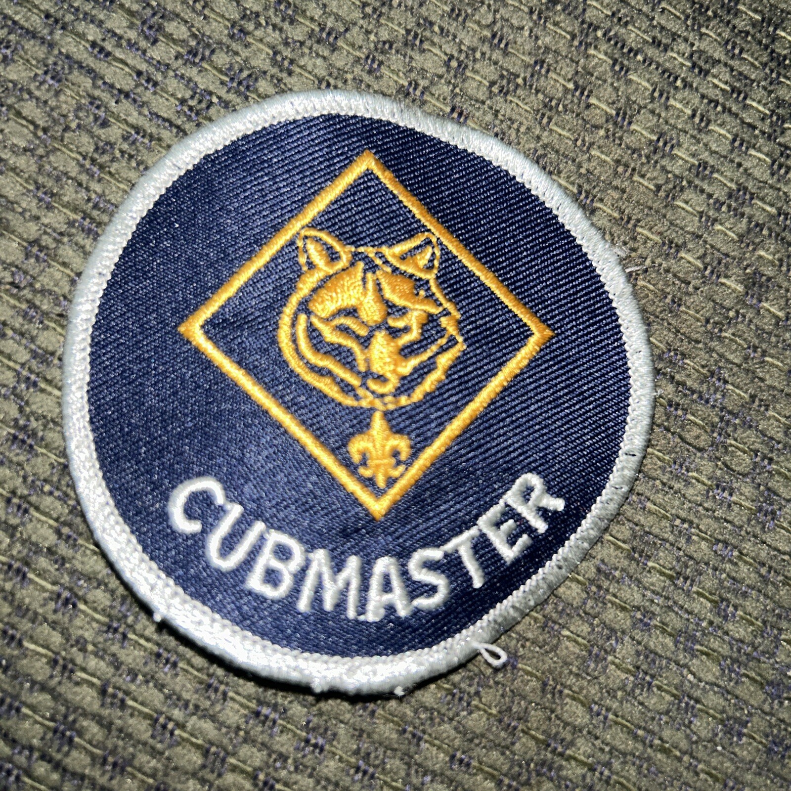 Current Style Boy Scout Cub Scout Cubmaster Position Patch - See Description