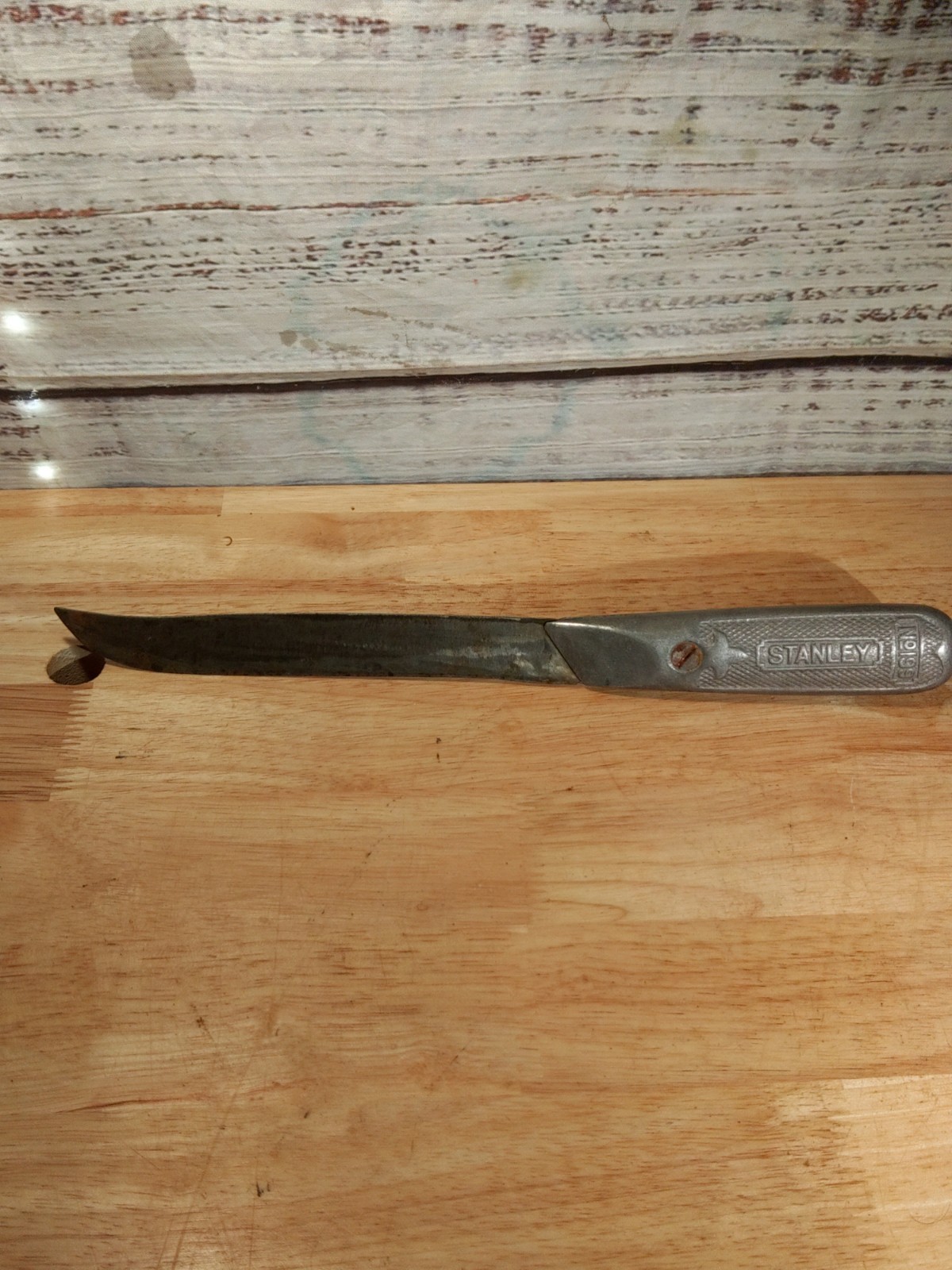 Vintage Stanley Number 199 Knife With Custom Blade