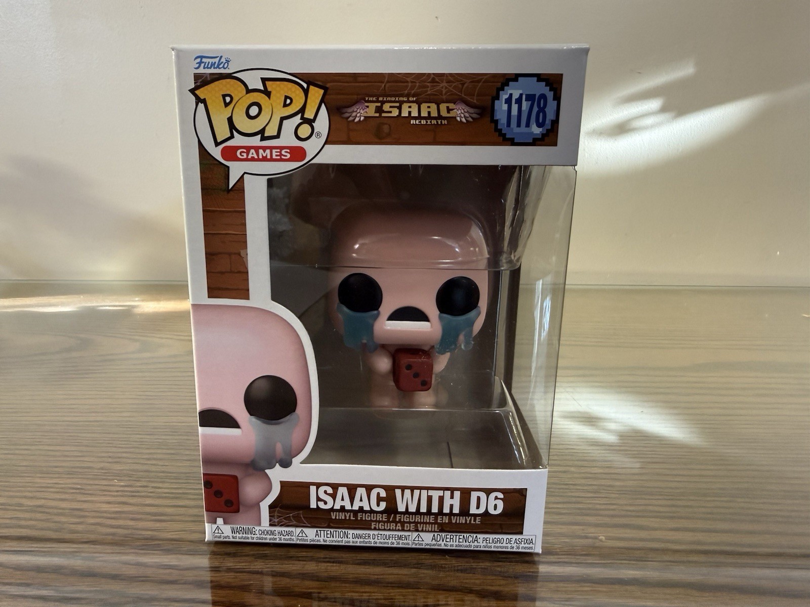 Funko Pop 1178 Isaac with D6 *In Hand Ready To Ship*