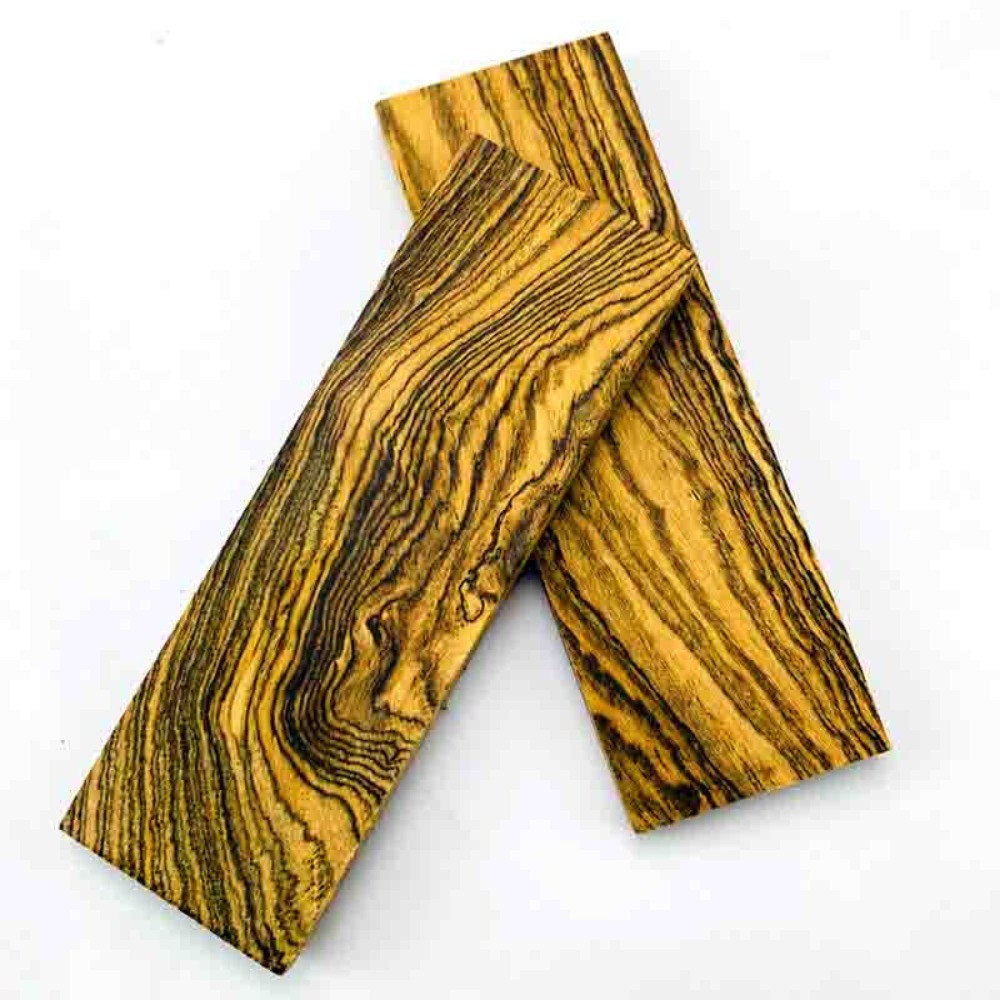 2x Mexico Bocote Wood For DIY Knife Handle Scales Blanks Making Plate Material