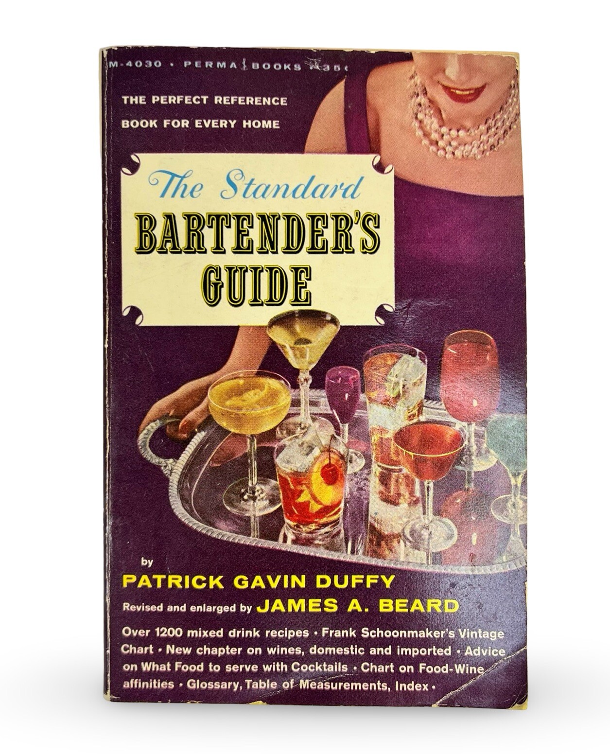 The Standard Bartender's Guide by Patrick Gavin Duffy Revised James Beard 1960 The Standard Bartender's Guide by Patrick Gavin Duffy Revised James Beard 1960