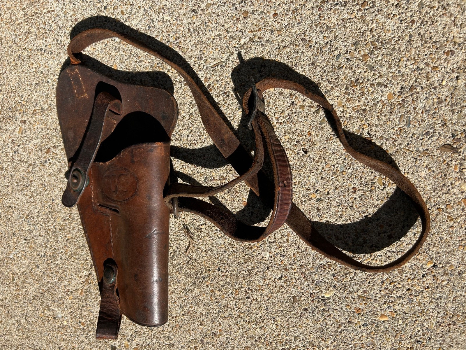 Original WW2 US Boyt 1943 S & w .38 Underarm Shoulder Holster