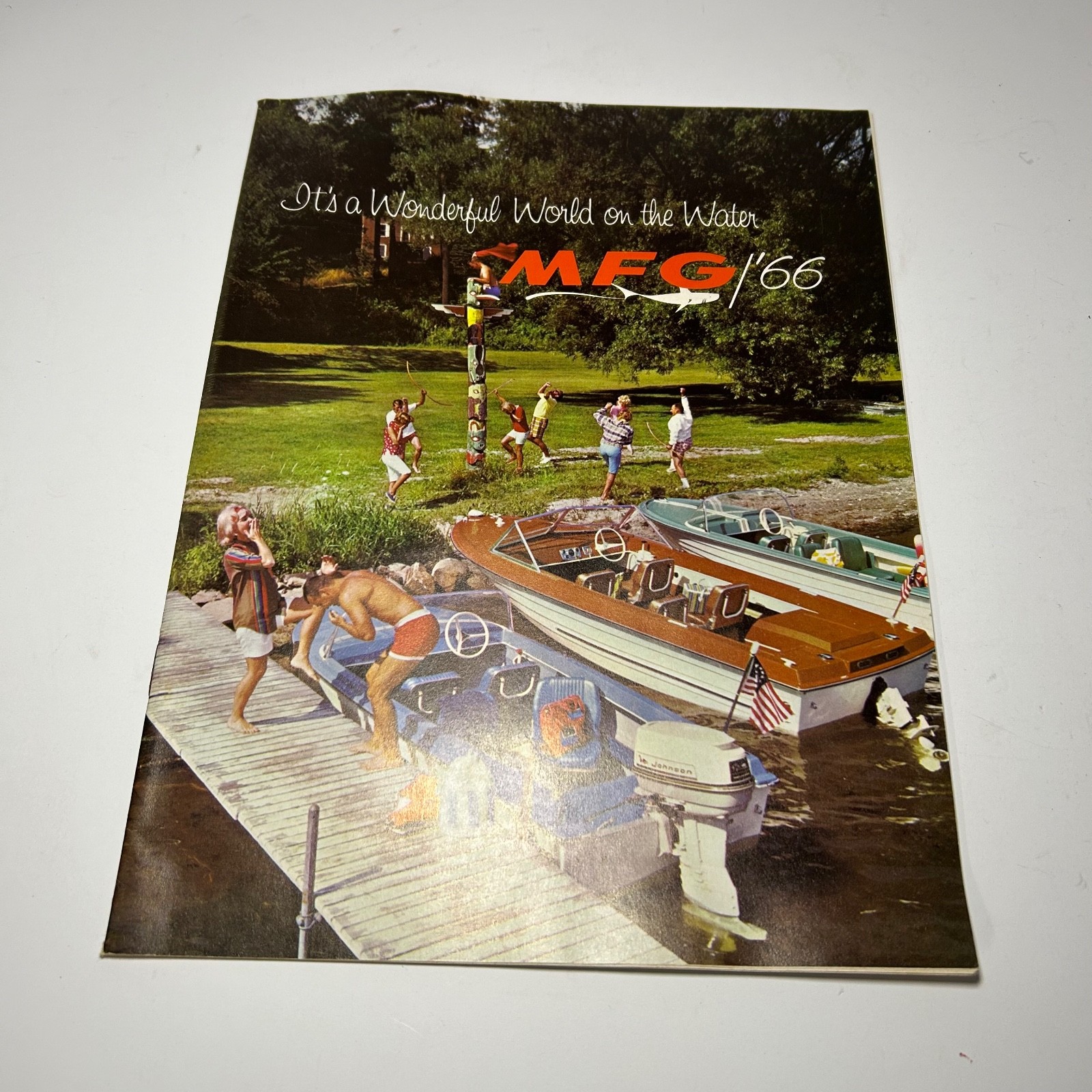 1966 MFG Boat Catalog Brochure Carousel Seacruiser Original Retro PA Catalog